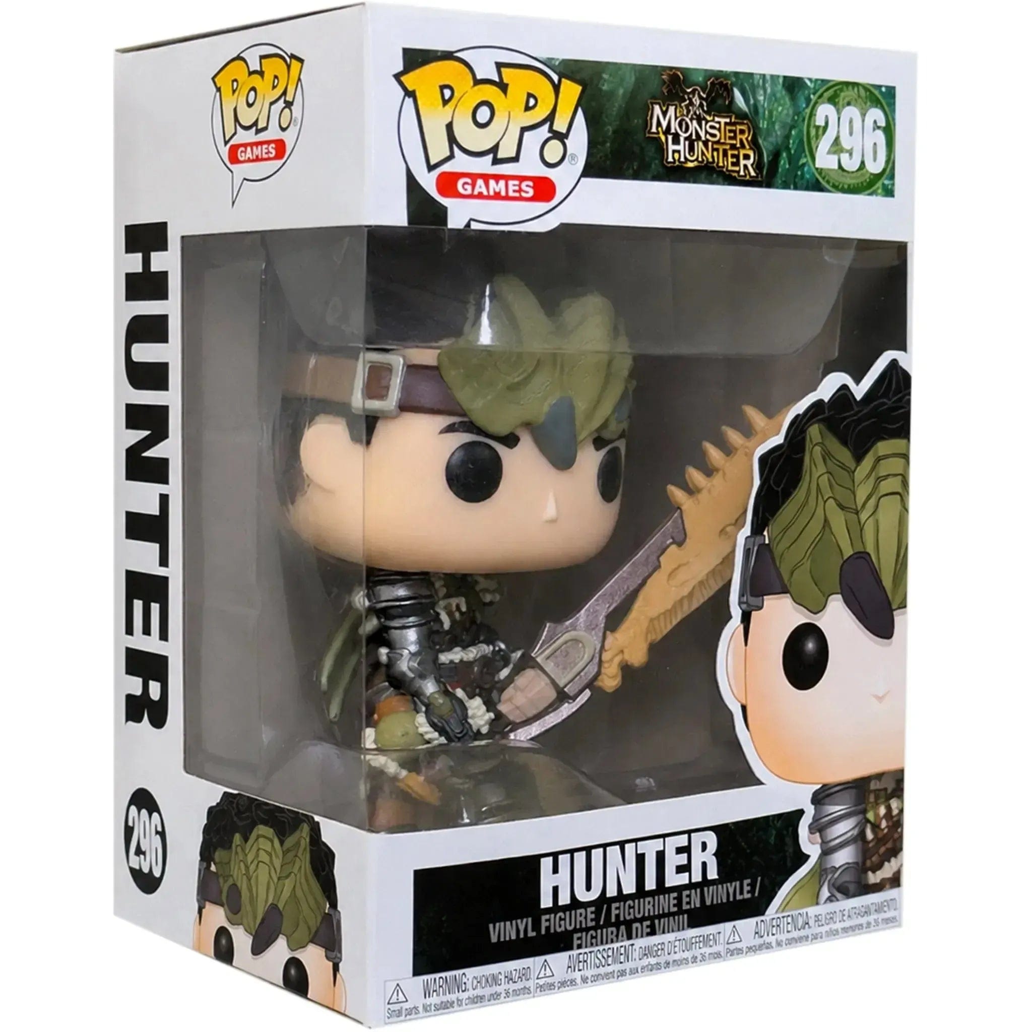 Funko Monster Hunter - Hunter Figure (3.75", Vinyl) - Funko - Pop! Games Series (296) - (2018)