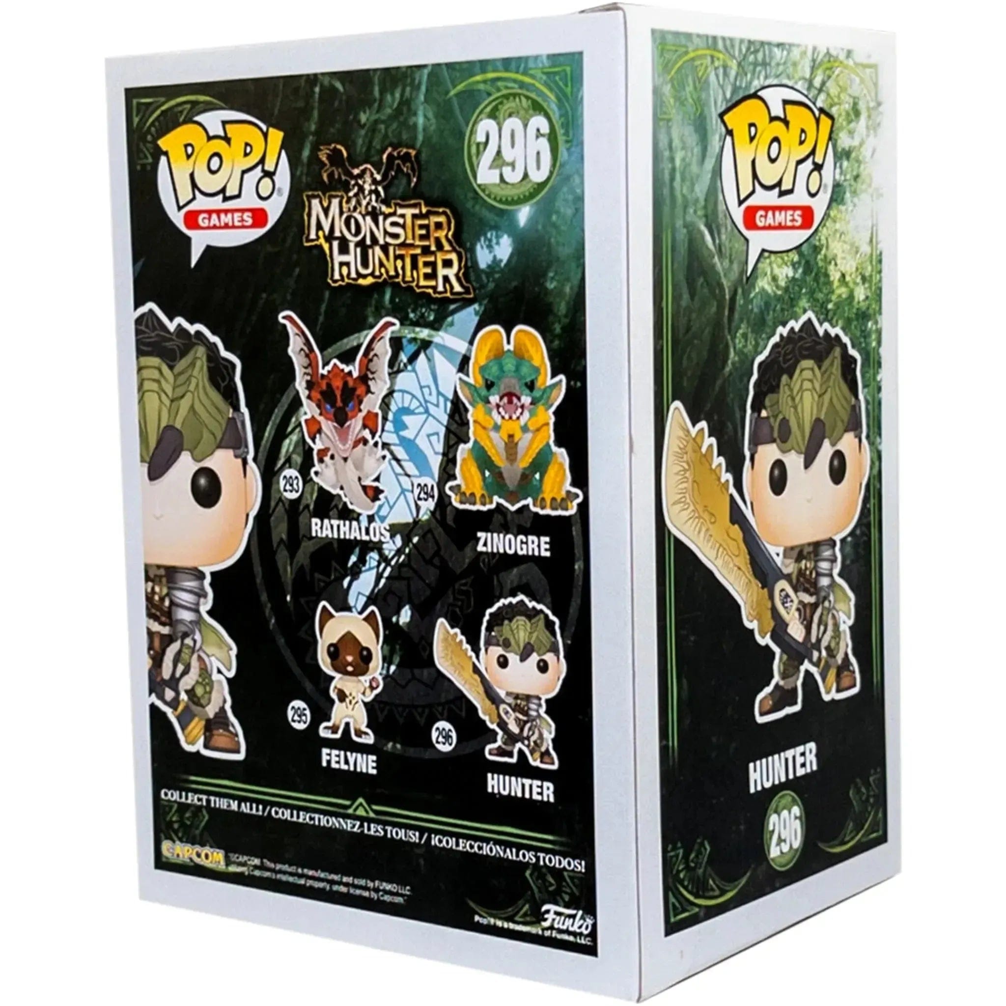 Funko Monster Hunter - Hunter Figure (3.75", Vinyl) - Funko - Pop! Games Series (296) - (2018)