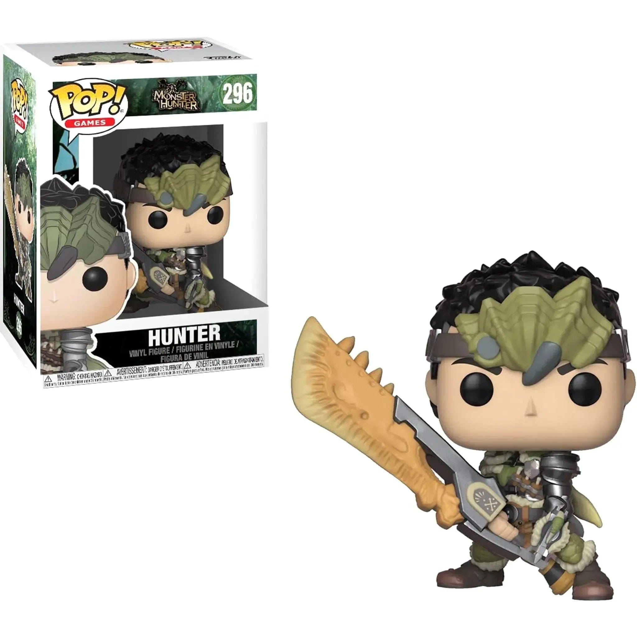 Funko Monster Hunter - Hunter Figure (3.75", Vinyl) - Funko - Pop! Games Series (296) - (2018)