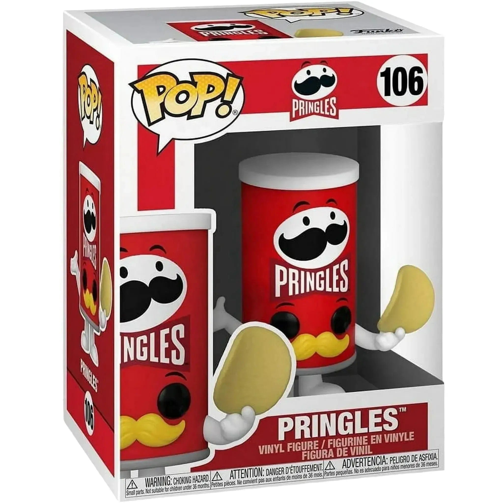 Funko Pringles - Walking Can Mascot Figure (3.75") - Funko - Pop! Ad Icons Series (106) - (2021)