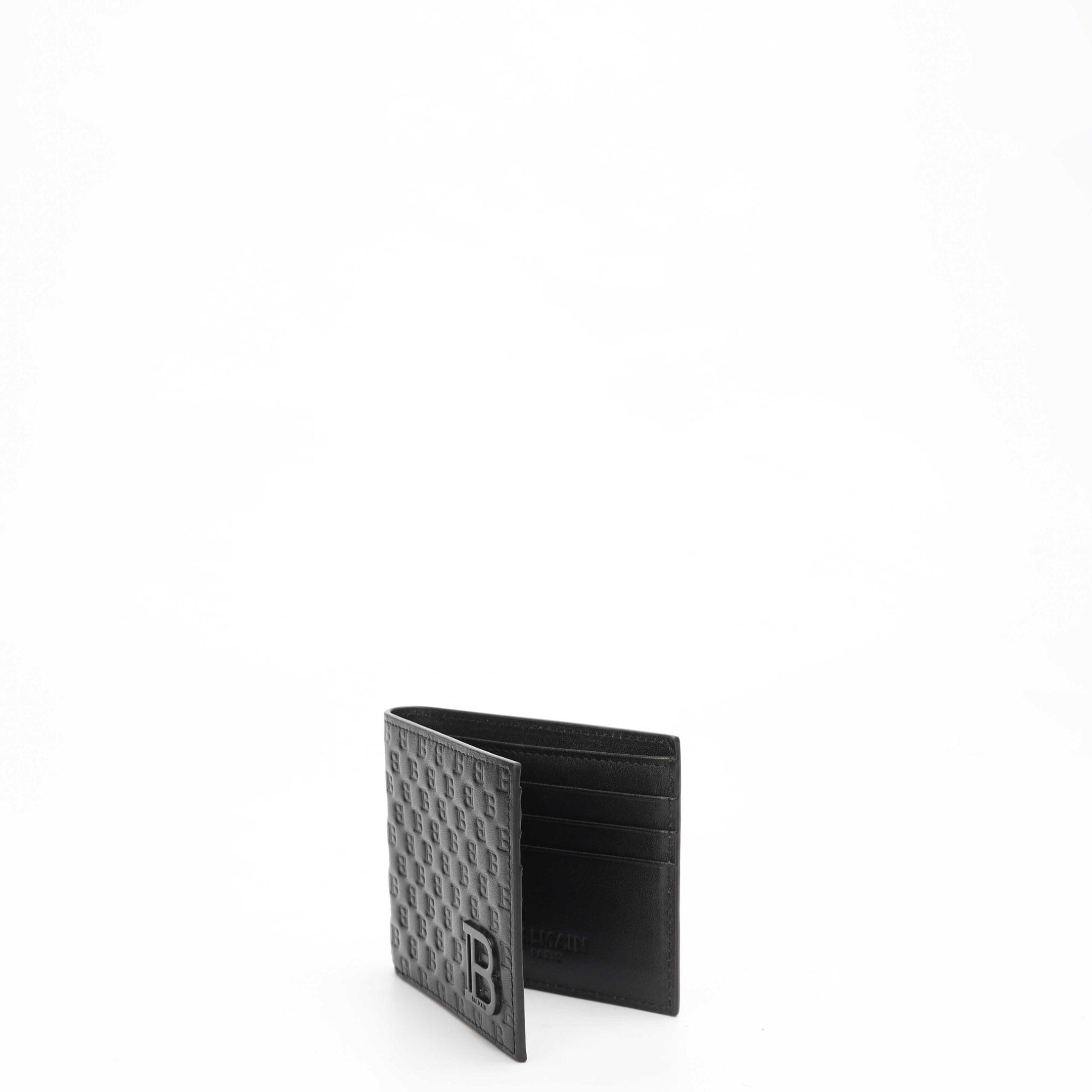 Balmain Black Bifold Wallet