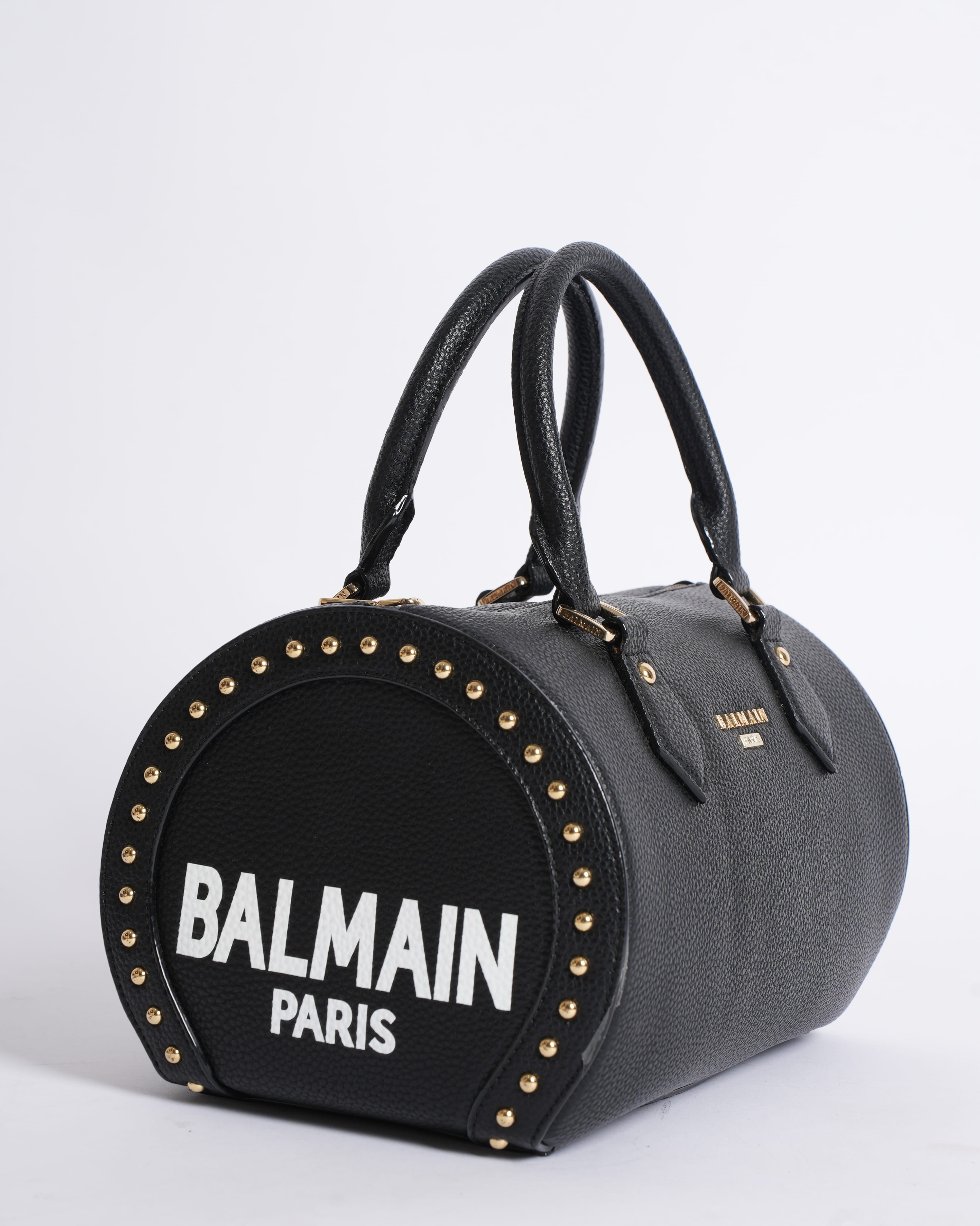 Balmain New Balmain Duffle Bag In Black