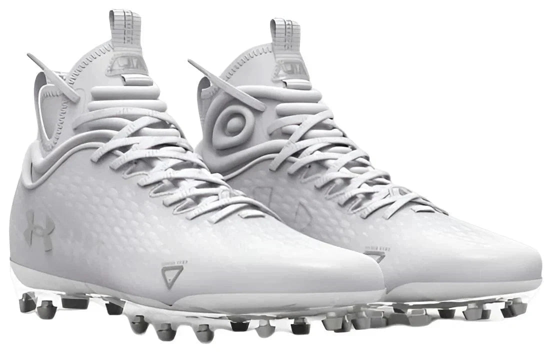 Under Armour Spotlight Lux MC 2.0 3025082 - 100 Mens White Football Cleats NIN1476