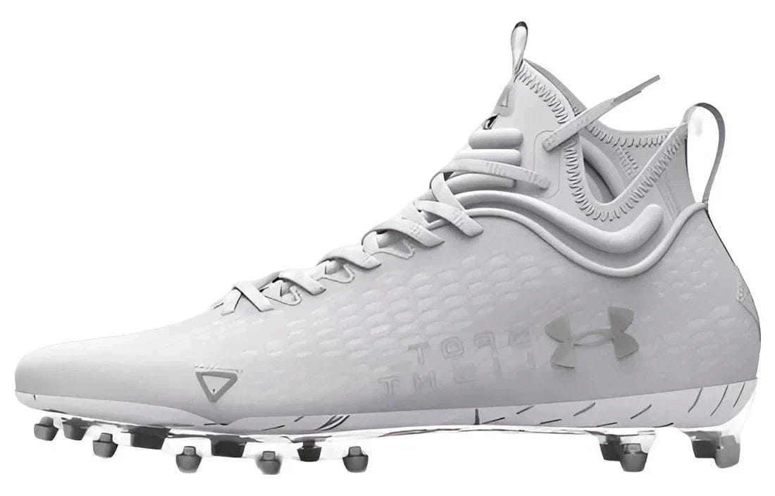 Under Armour Spotlight Lux MC 2.0 3025082 - 100 Mens White Football Cleats NIN1476