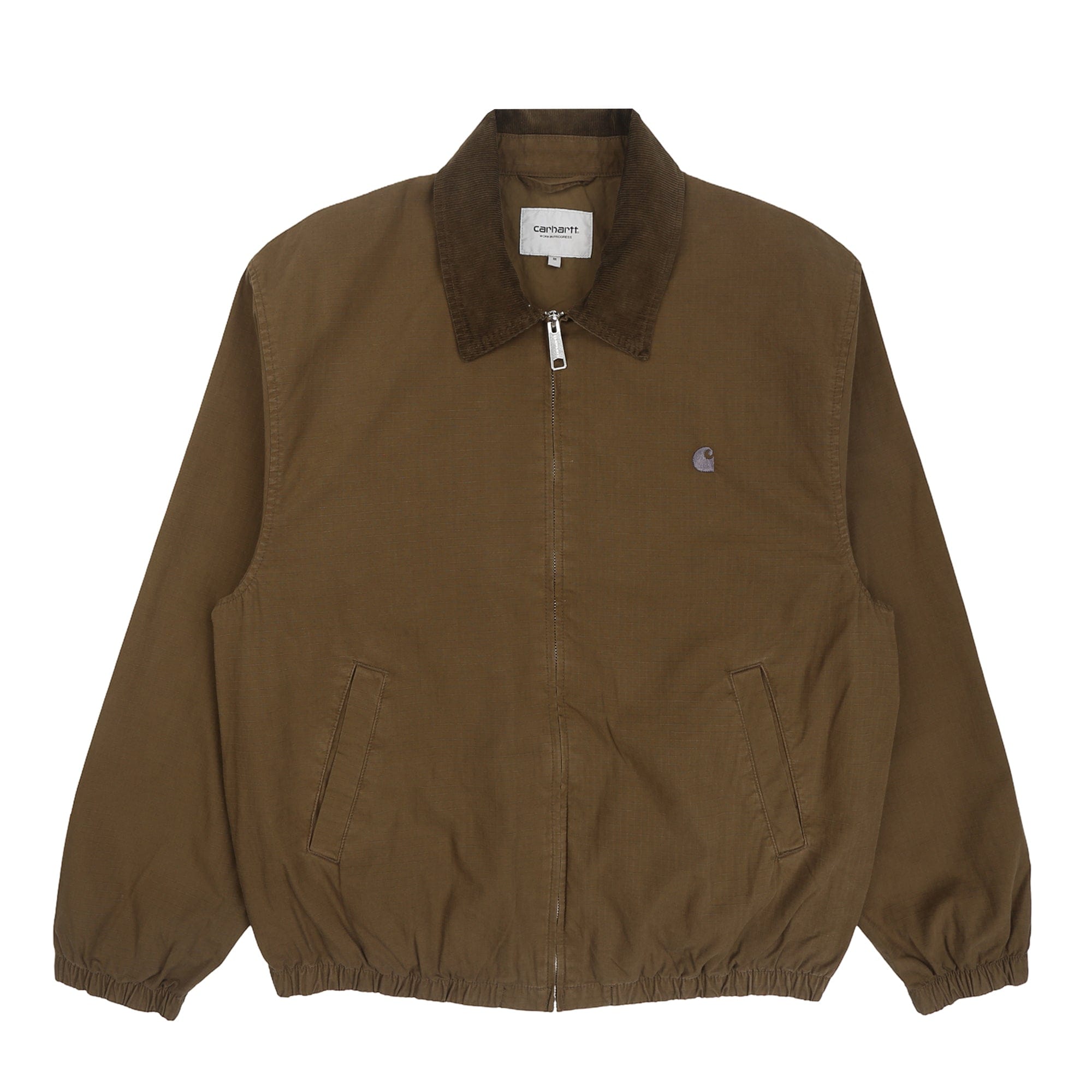 Carhartt Wip Madison Ripstop Jacket - Dark Beech / Black GD
