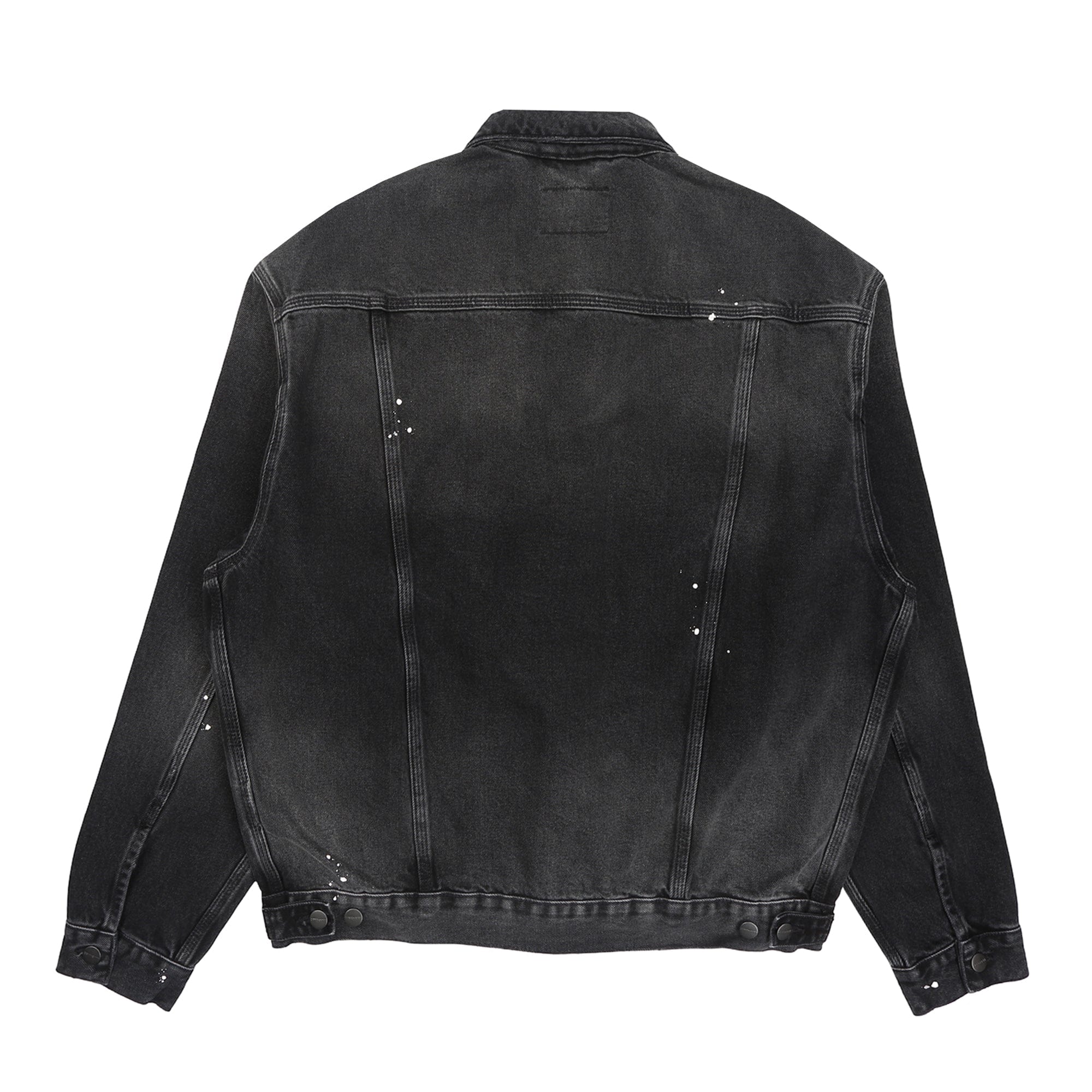 Carhartt Wip Helston Jacket - Black destroy wash