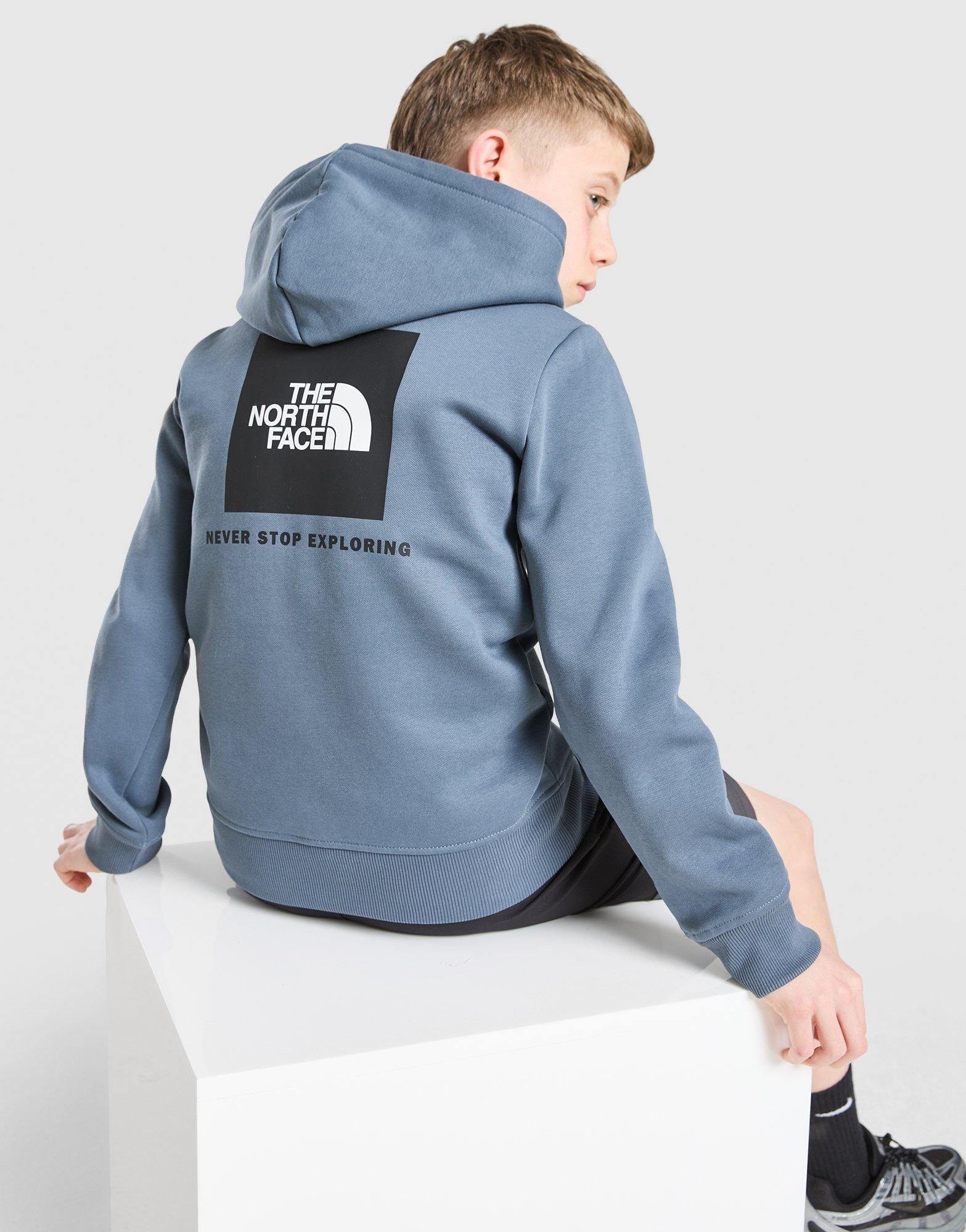The North Face Back Box Logo Hoodie Junior
