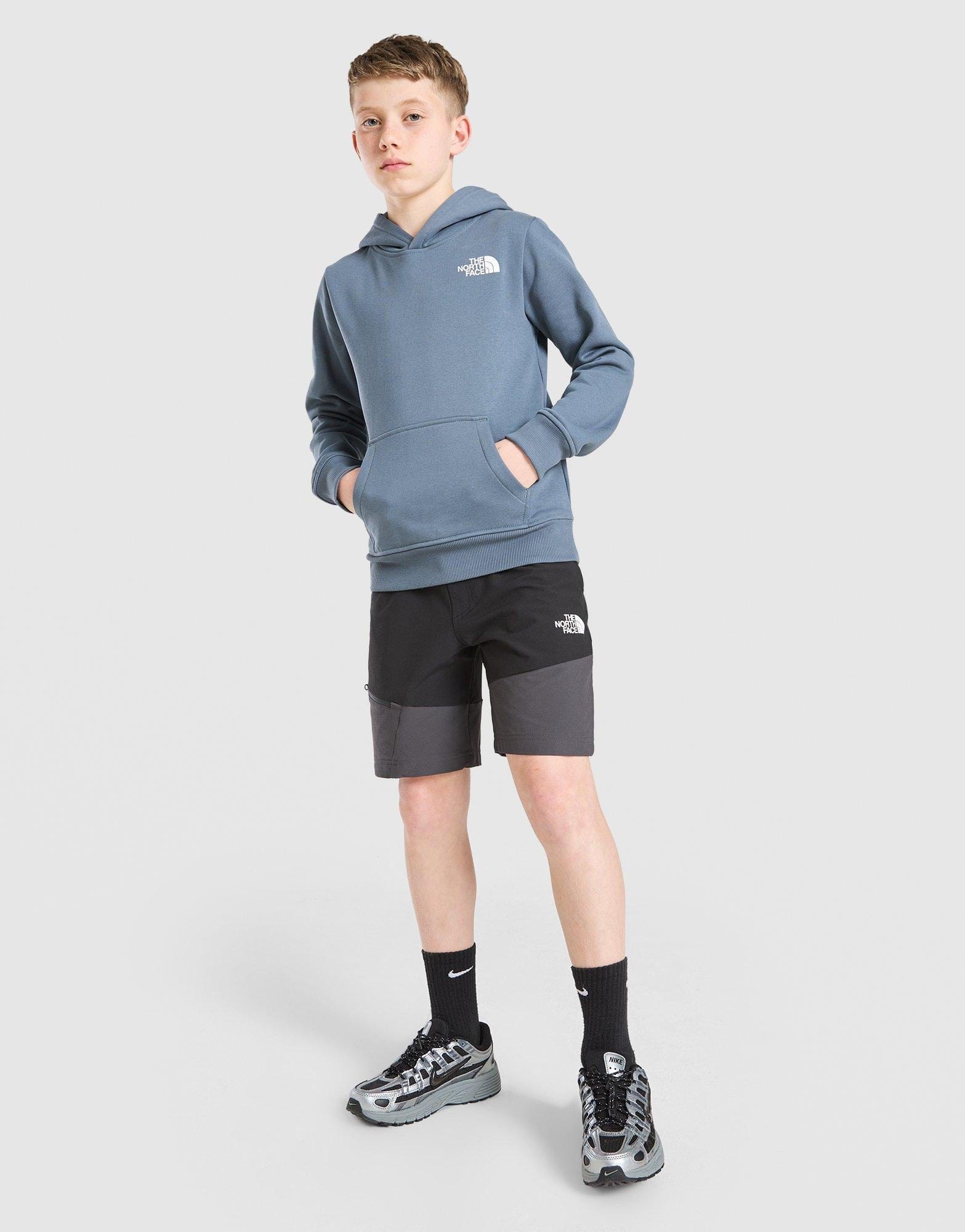 The North Face Back Box Logo Hoodie Junior
