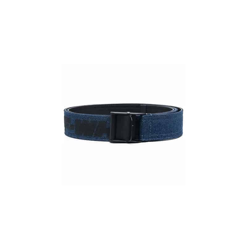 Off White Denim Industrial Belt