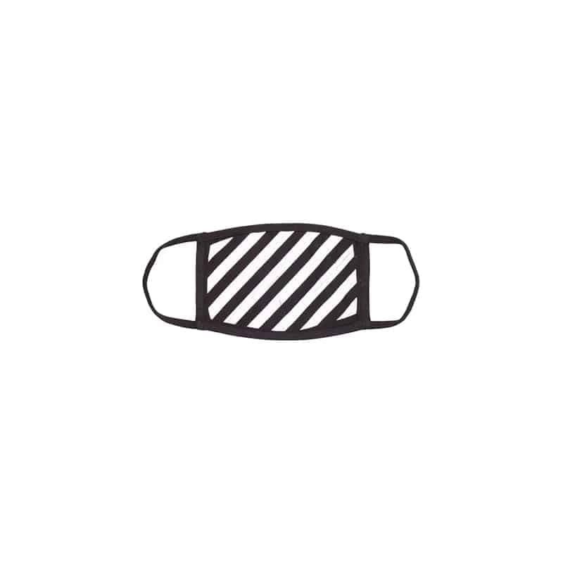 Off White Diagonal Face Mask