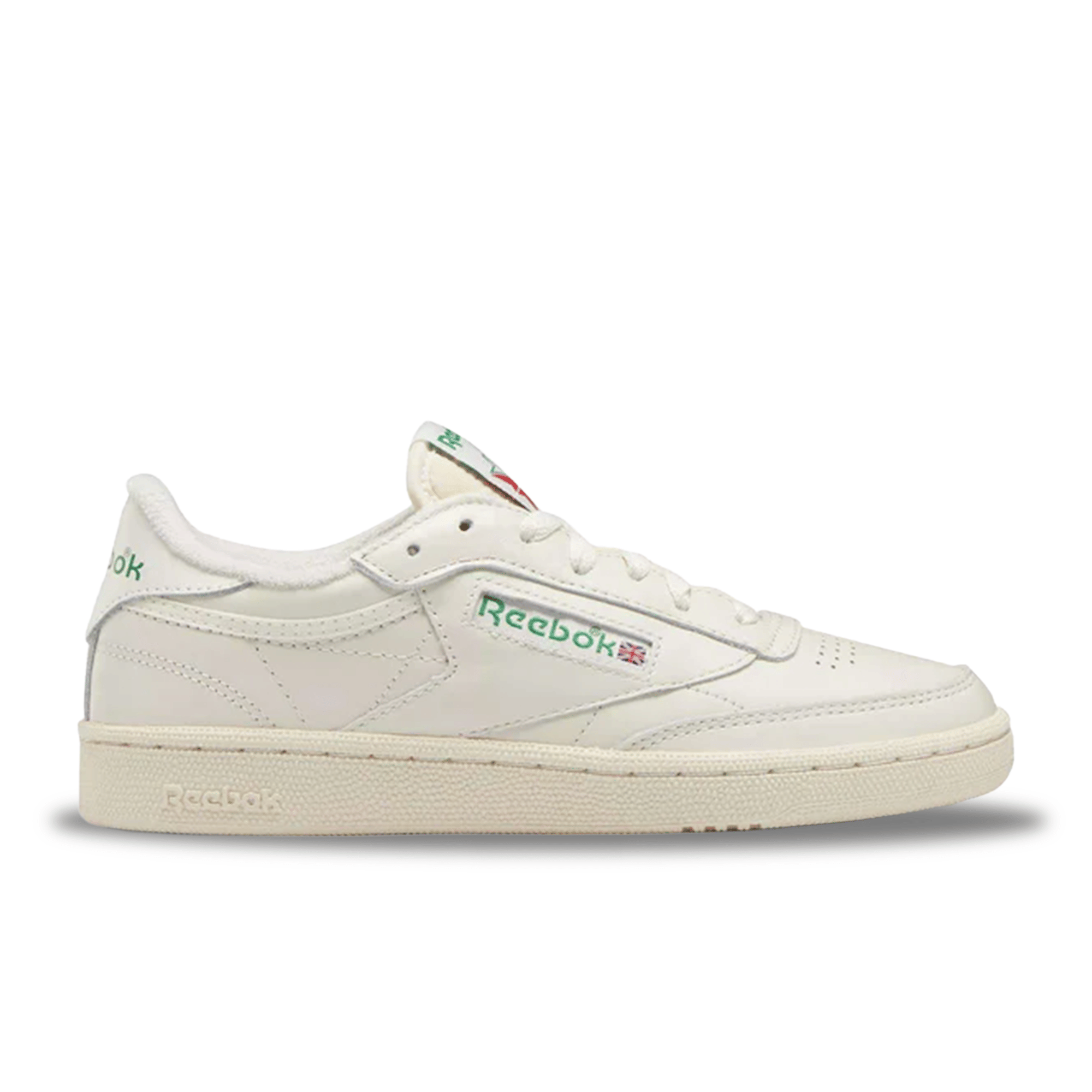 Reebok Club C 85 Vintage Shoes Chalk/Paperwhite/Glen Green Style: 100000317