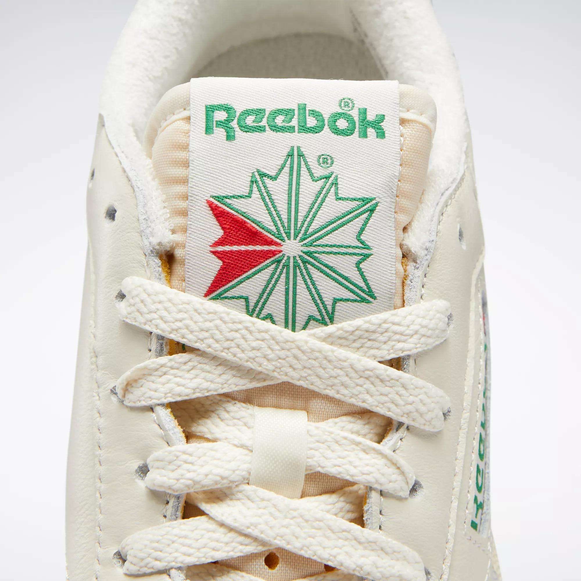 Reebok Club C 85 Vintage Shoes Chalk/Paperwhite/Glen Green Style: 100000317