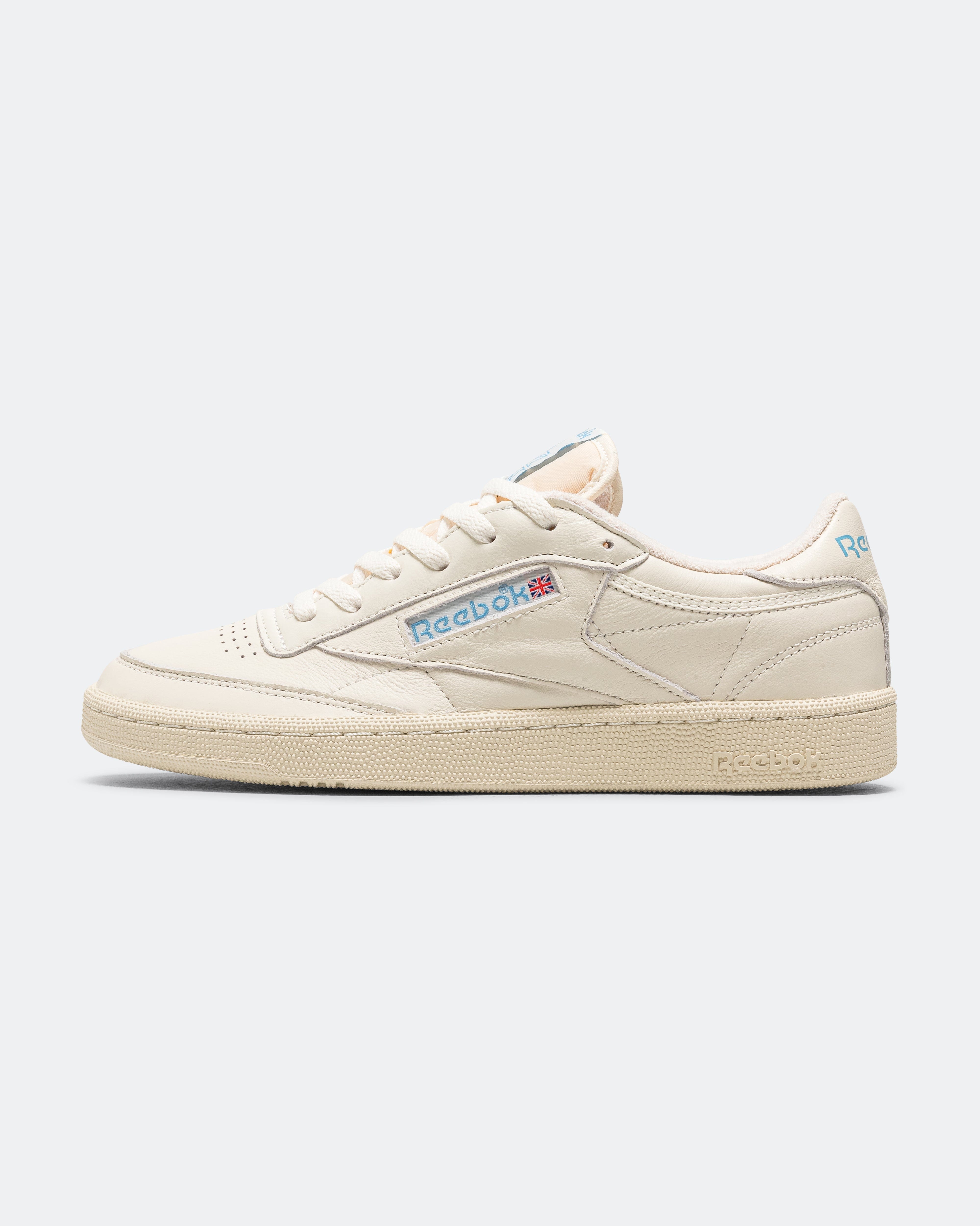 Reebok Club C 85 - Chalk/Alabaster - Essential Blue