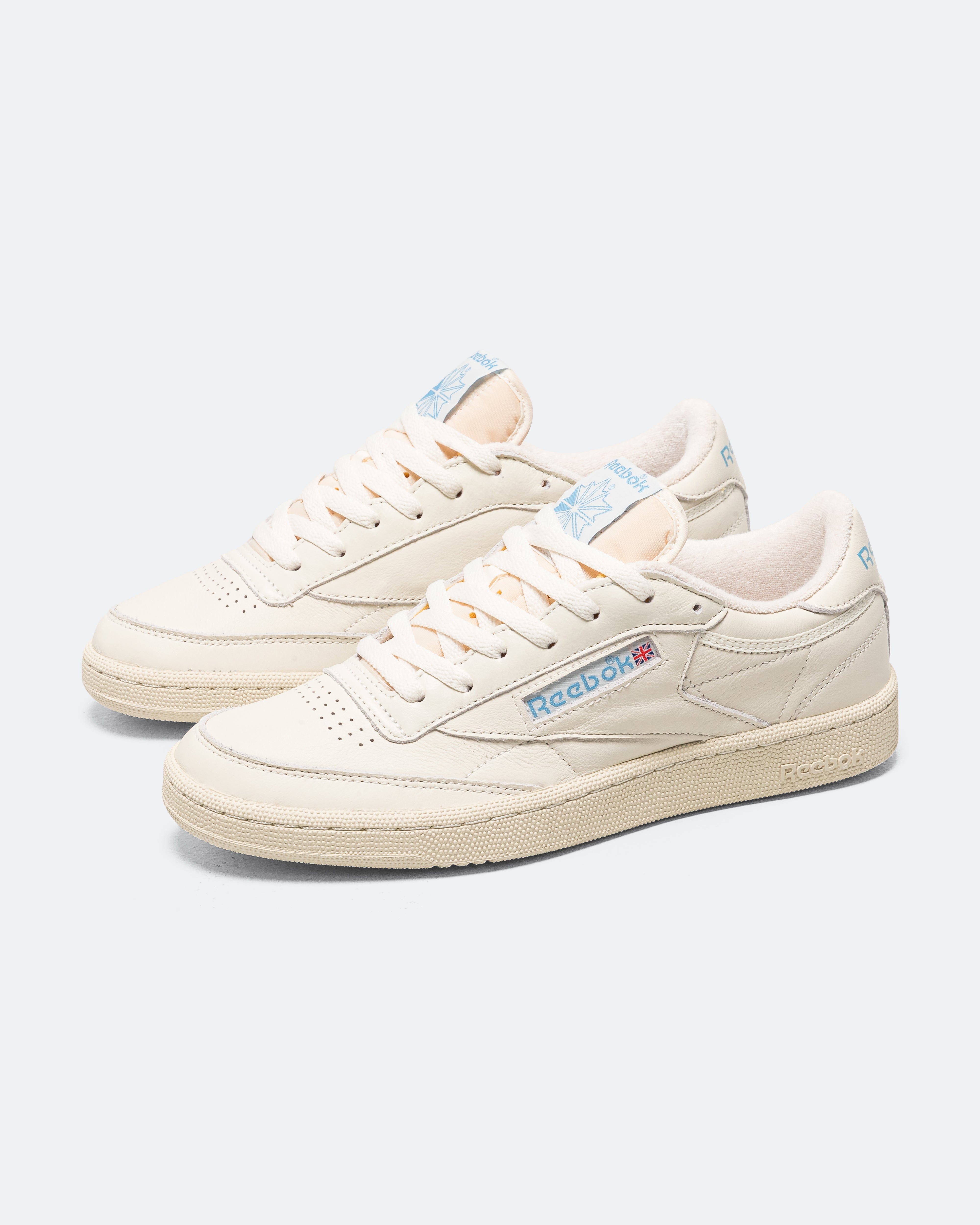 Reebok Club C 85 - Chalk/Alabaster - Essential Blue