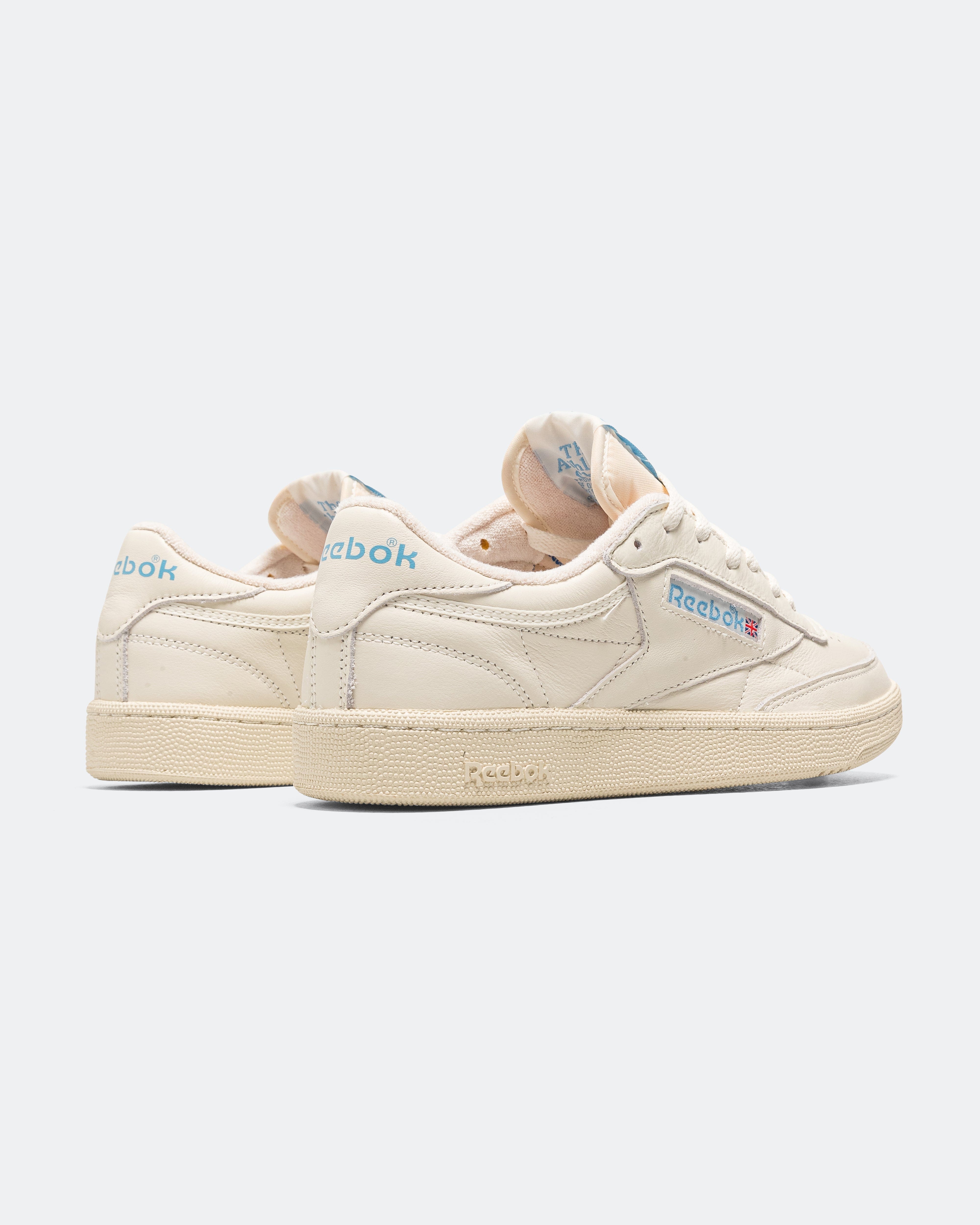 Reebok Club C 85 - Chalk/Alabaster - Essential Blue