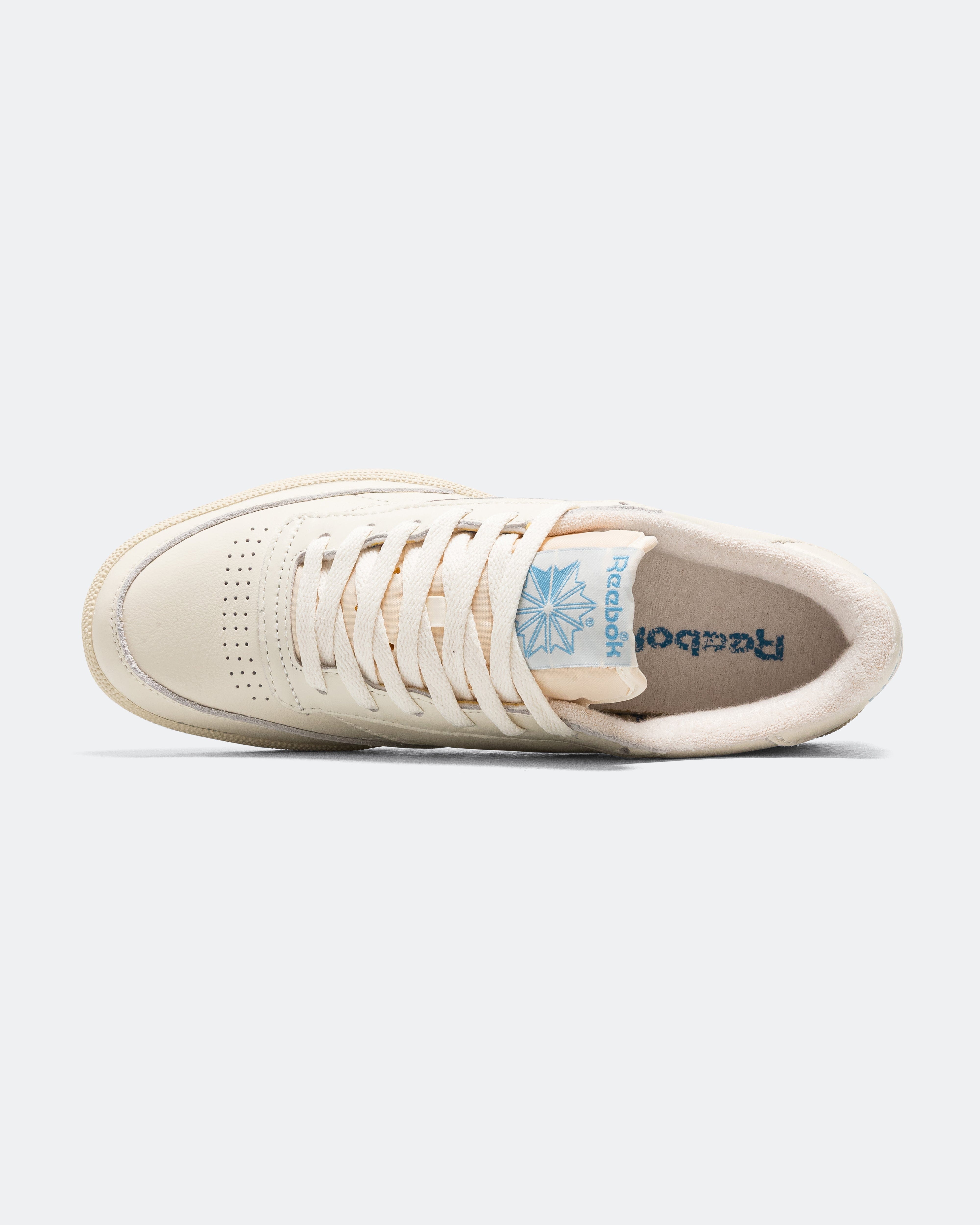 Reebok Club C 85 - Chalk/Alabaster - Essential Blue