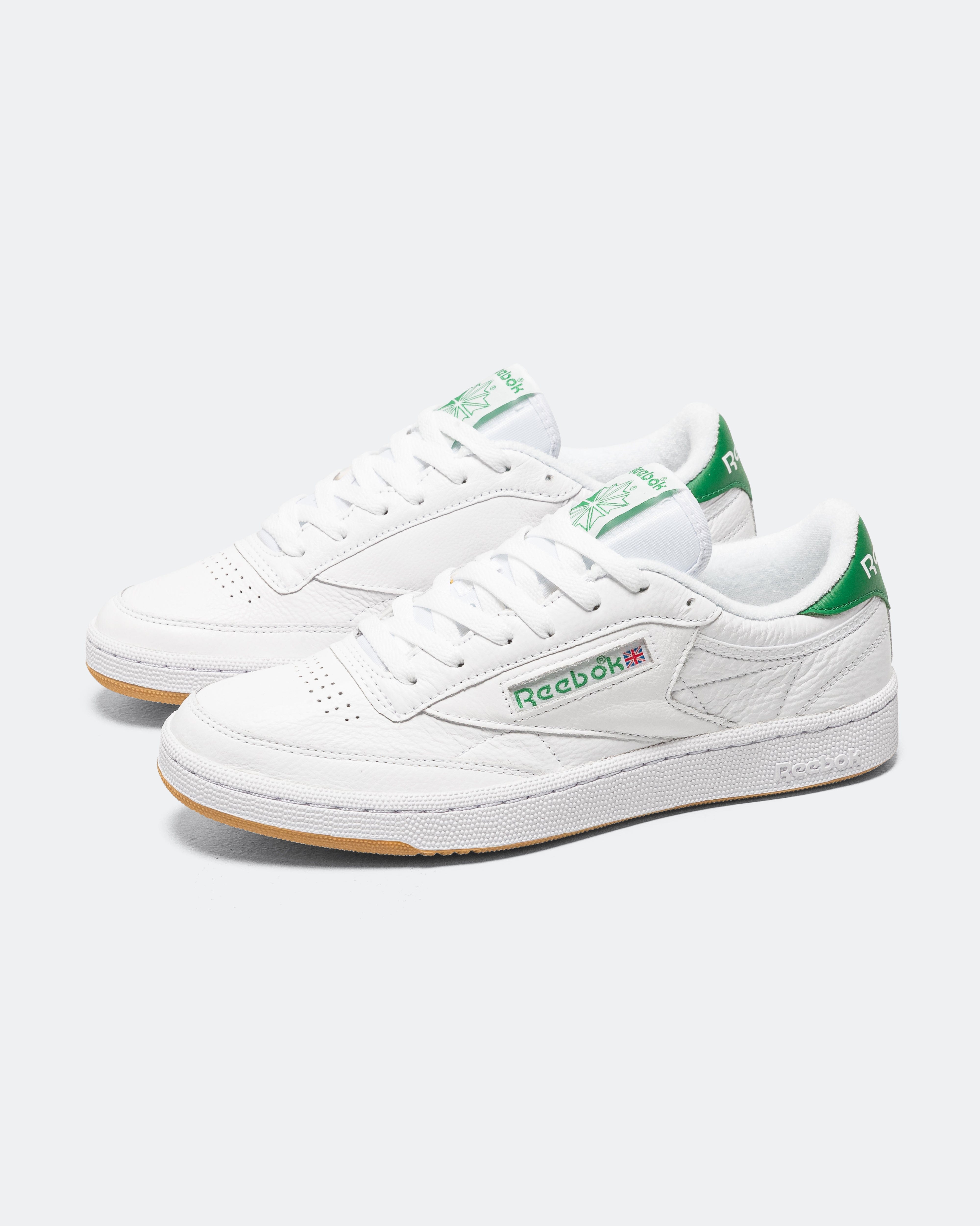 Reebok Club C 85 - Footwear White/Glen Green - Gum