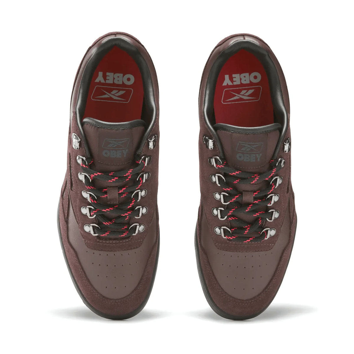 Reebok + OBEY BB 4000 II Brown Black Red