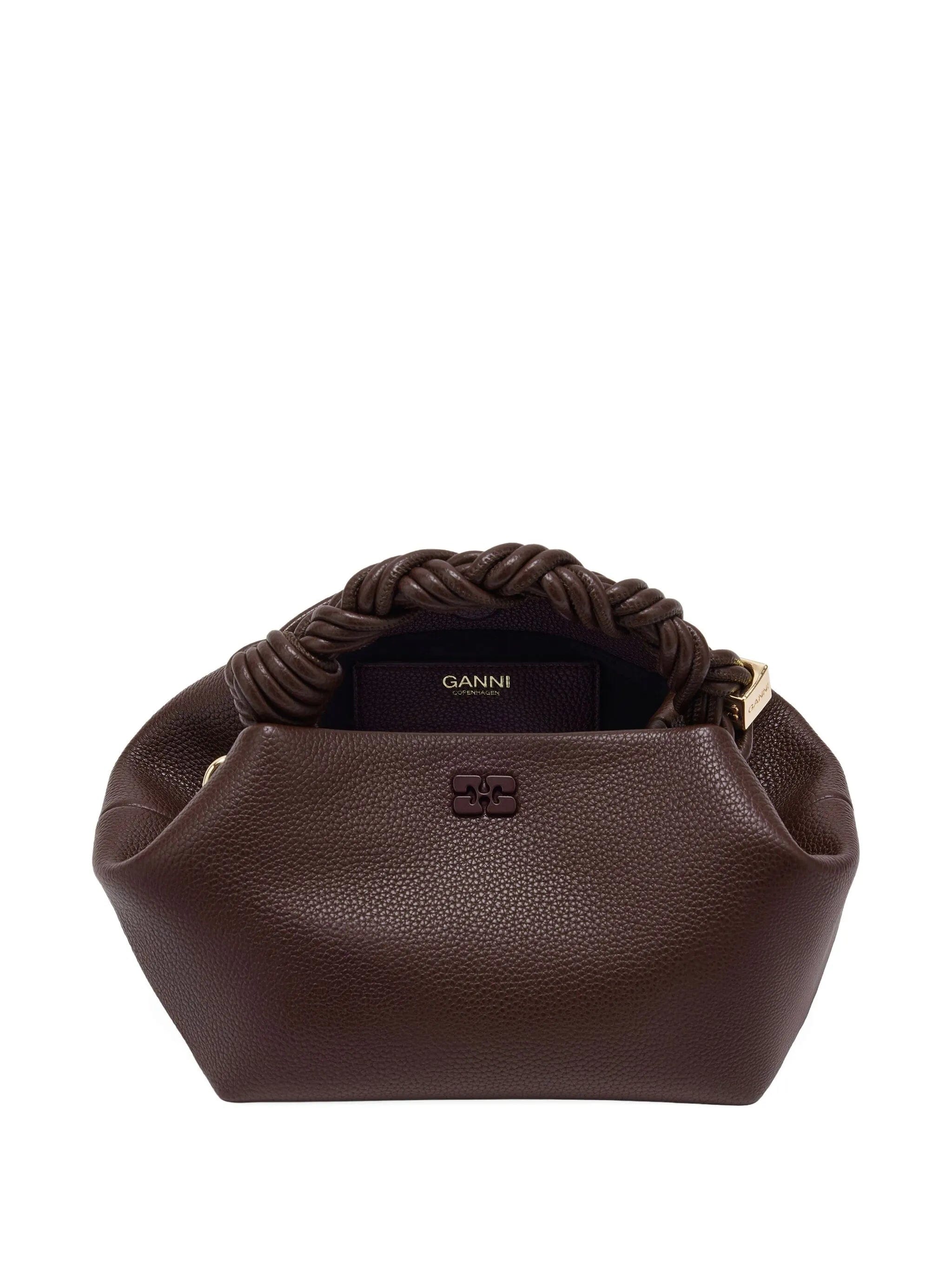 GANNI small Bou twisted - handle tote bag
