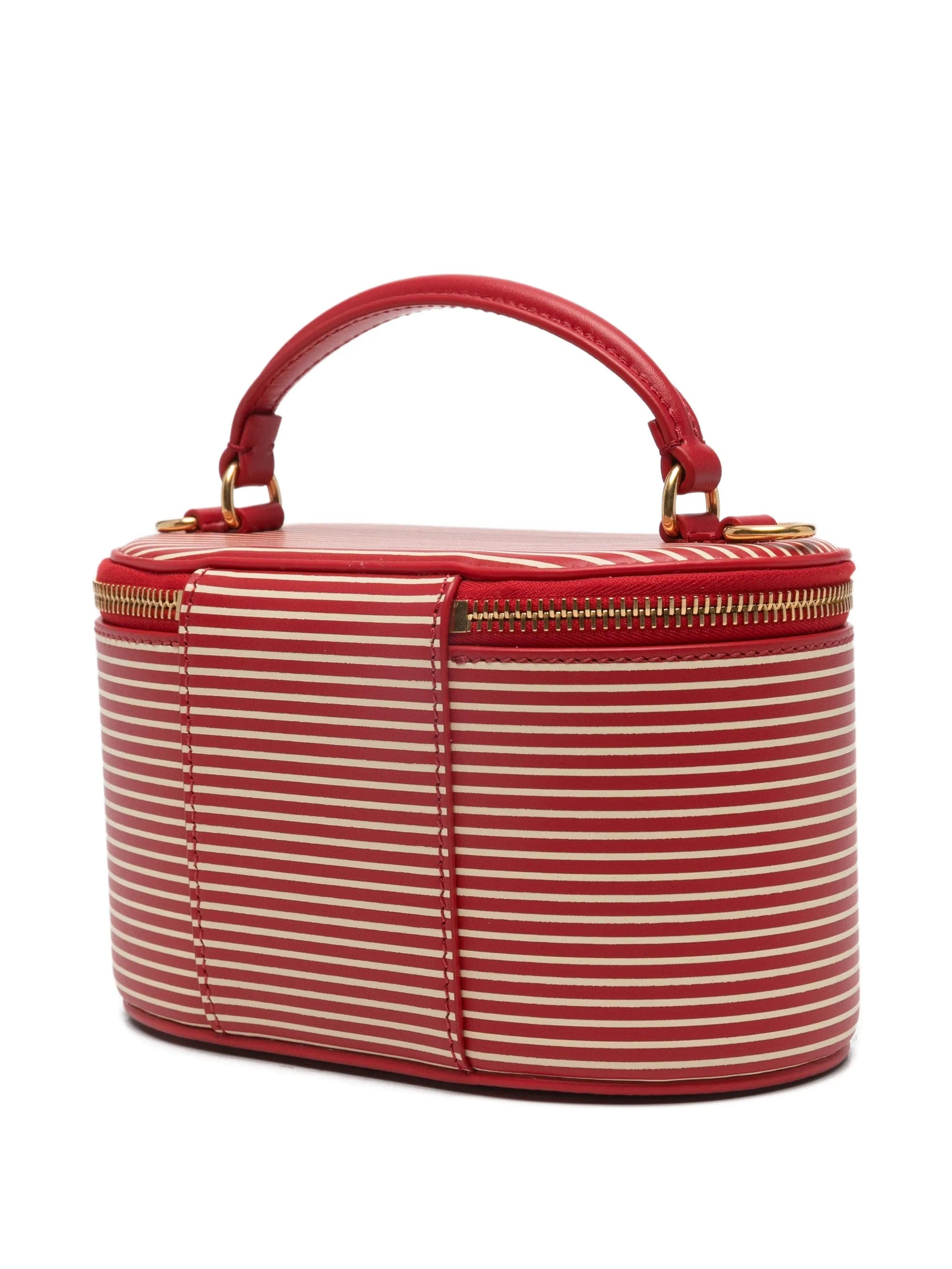 Valentino Garavani striped logo vanity bag