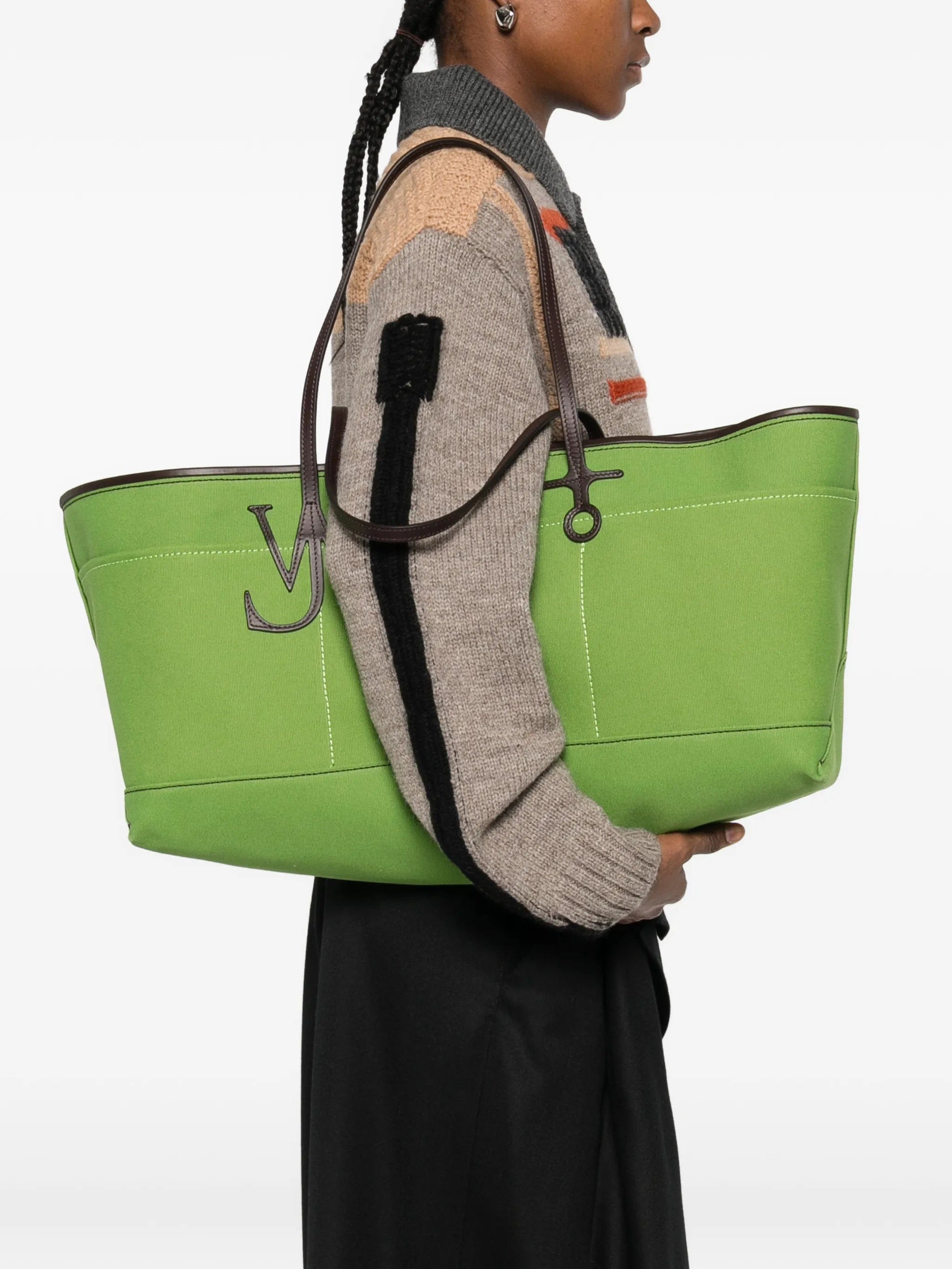 JW Anderson logo tote bag