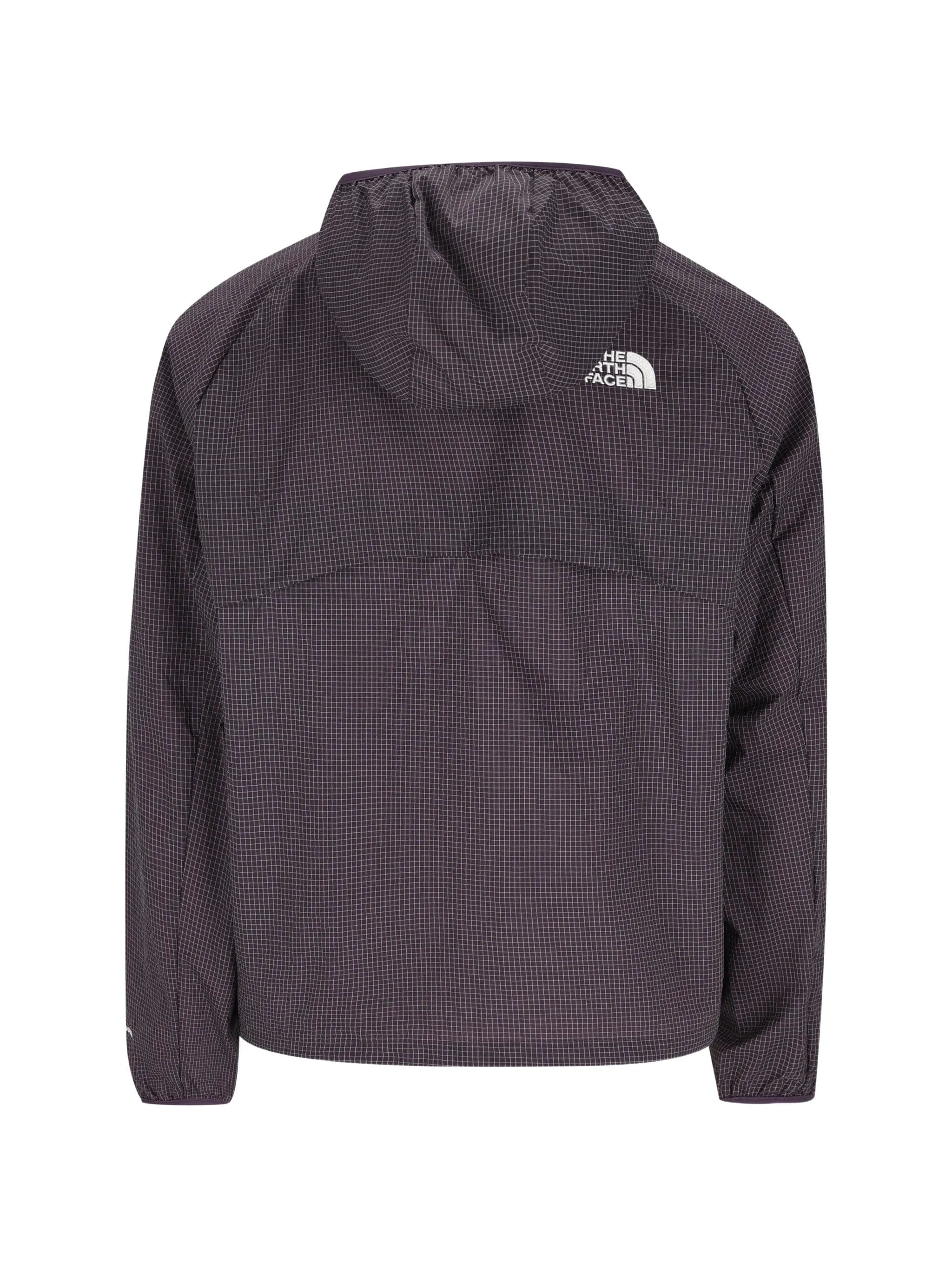 The North Face hooded zip windbreaker jacket