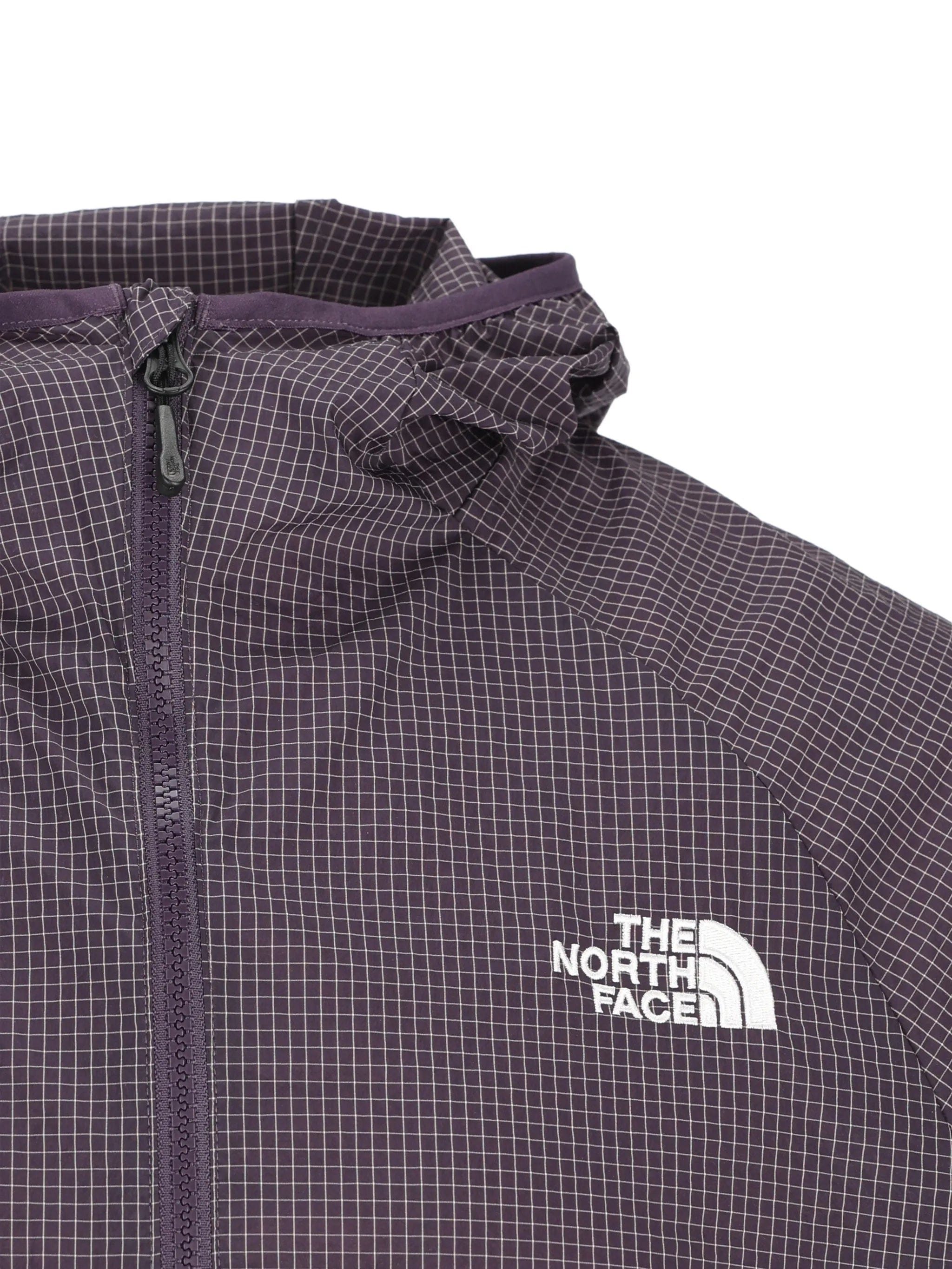 The North Face hooded zip windbreaker jacket