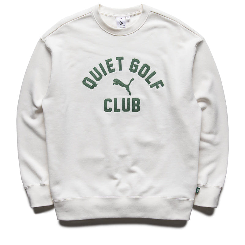 Puma Quiet Golf x Puma Graphic Crewneck - Warm White