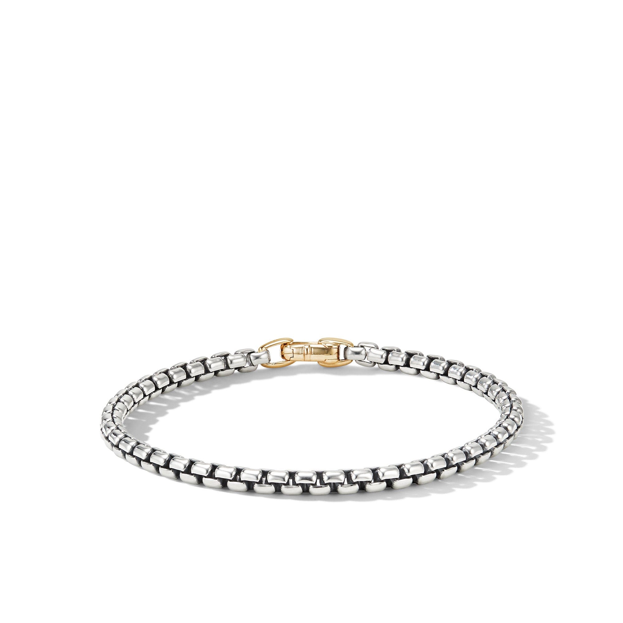 David Yurman DY Bel Aire Chain Bracelet with 14k Yellow Gold - B14572 S4M