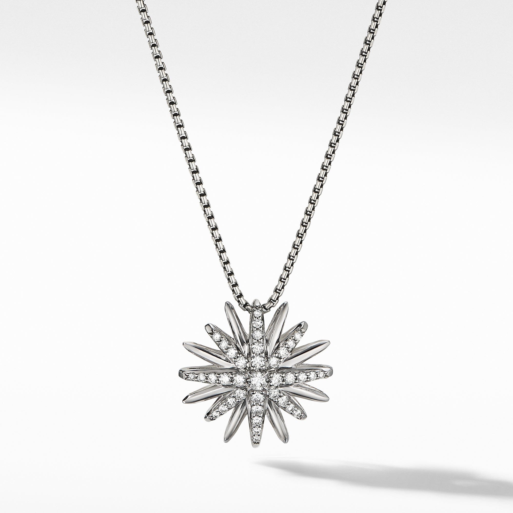 David Yurman Starburst Pendant with Diamonds - N16904DSSADI