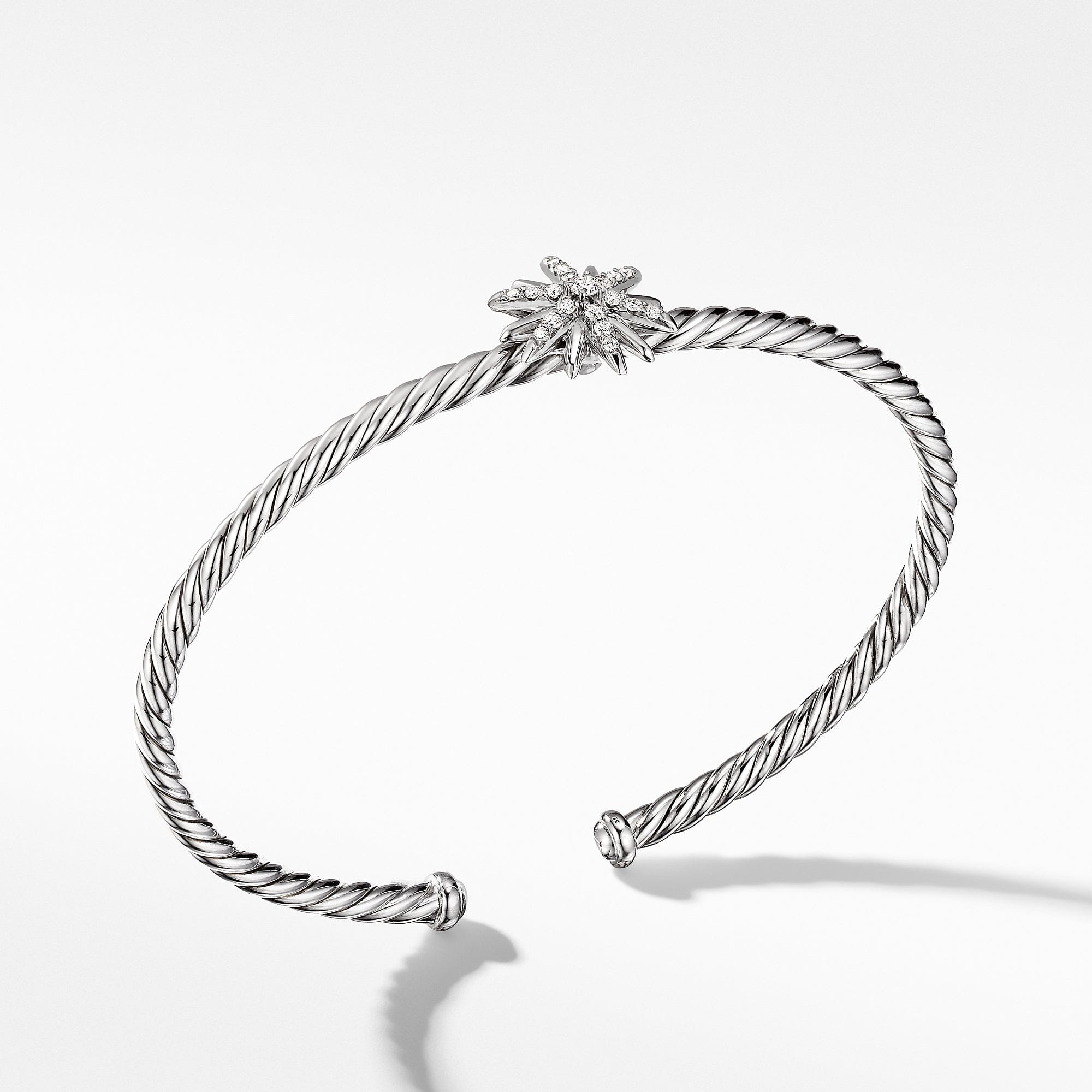 David Yurman Starburst Center Station Bracelet with Pave Diamonds - B16528DSSADI