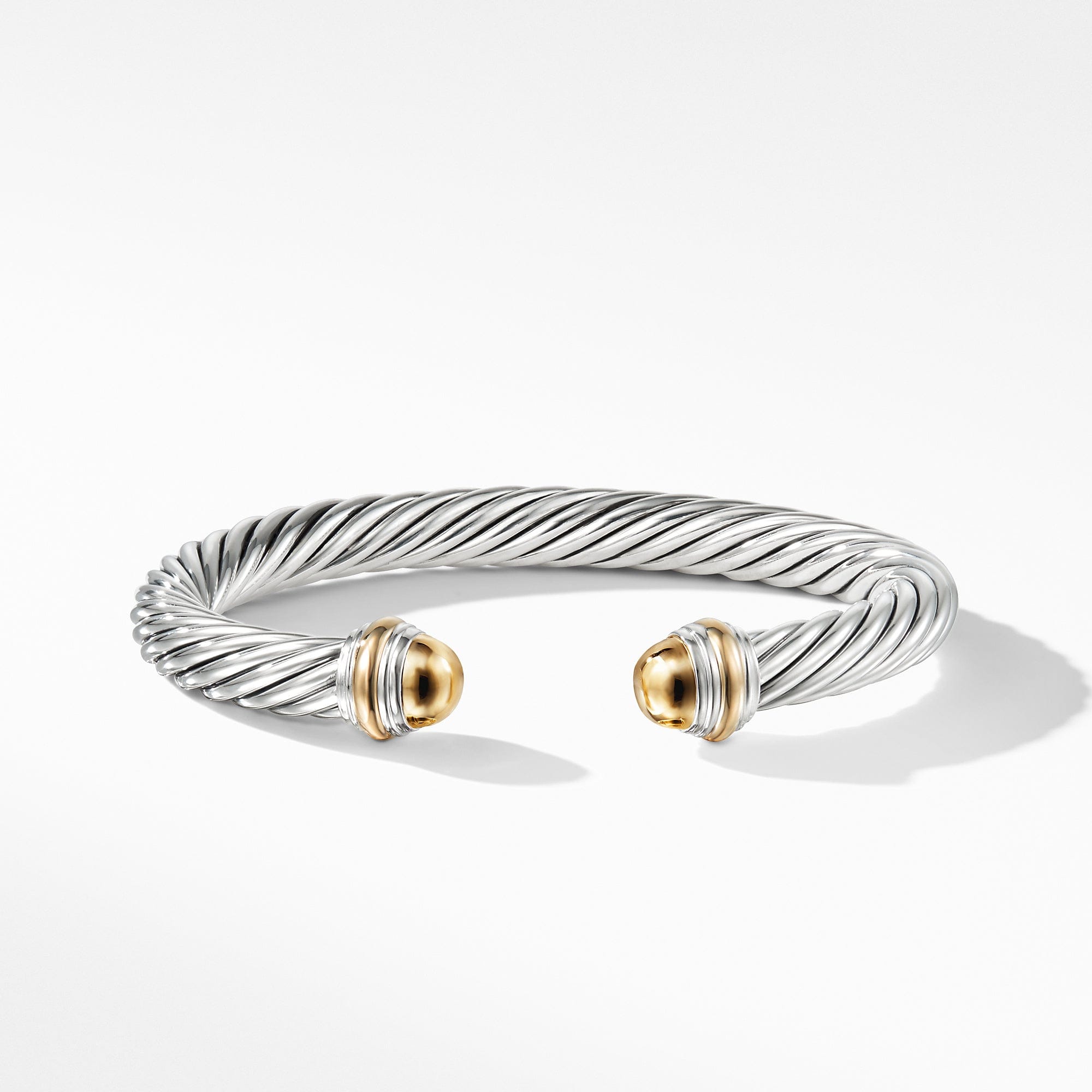 David Yurman Cable Classic Bracelet with 14K Gold - B04425 S4GGM
