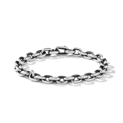 David Yurman Deco Chain Link Bracelet, Size Medium