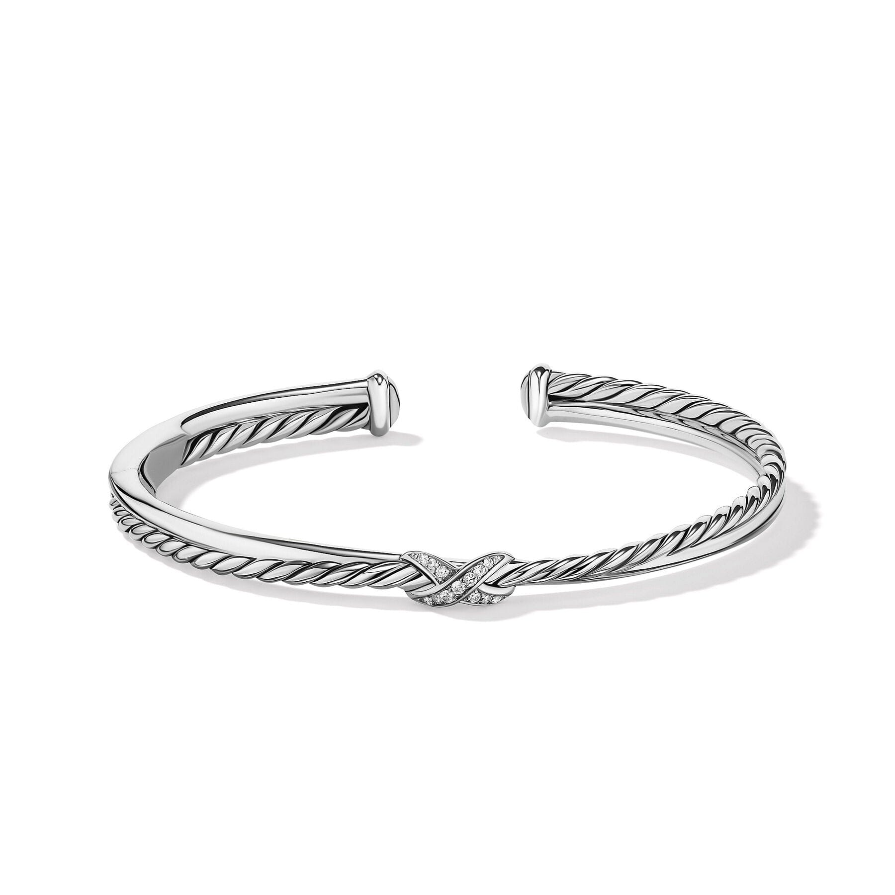 David Yurman The x Collection Bracelet in Sterling Silver