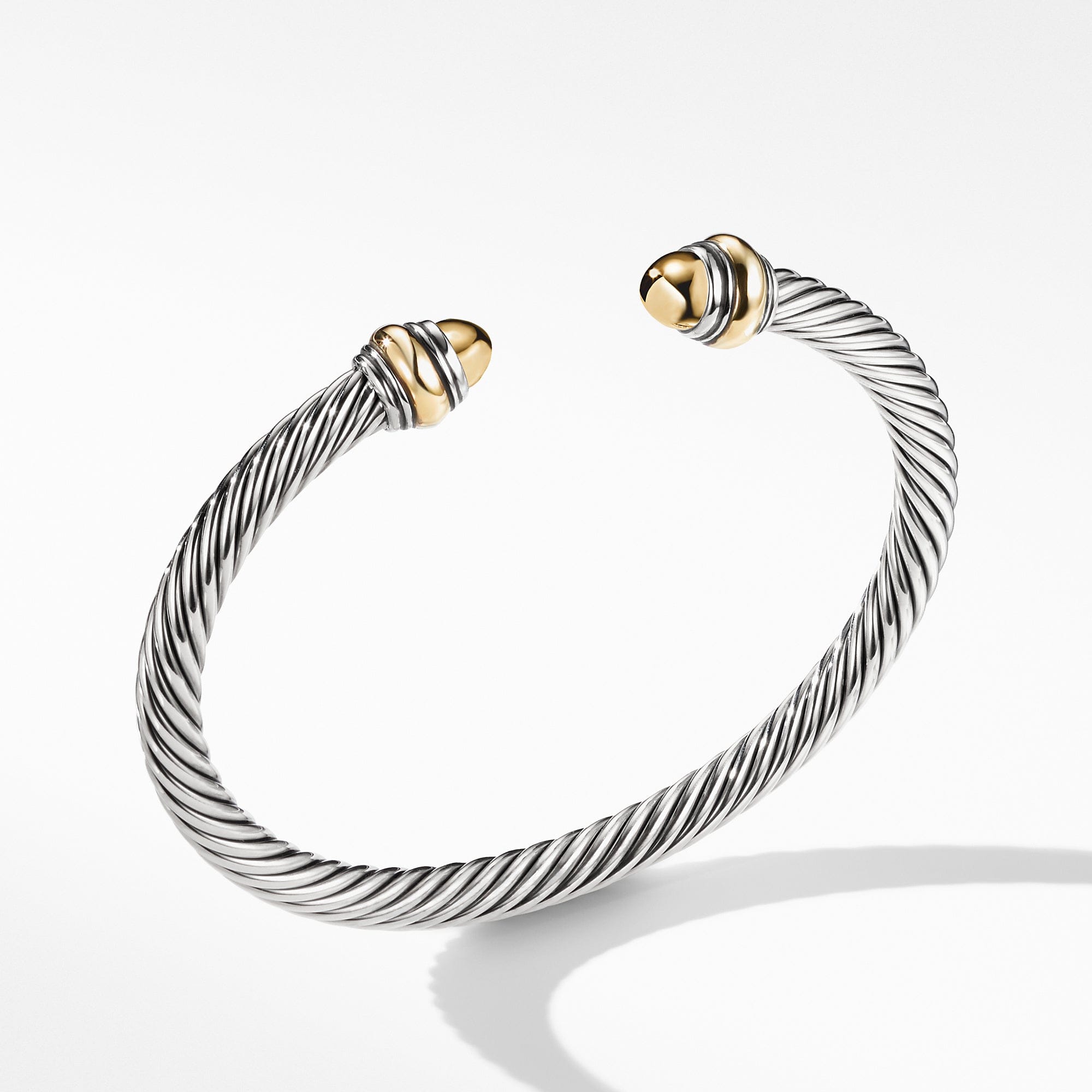 David Yurman Bracelet in Silver and 14 - Karat Yellow Gold