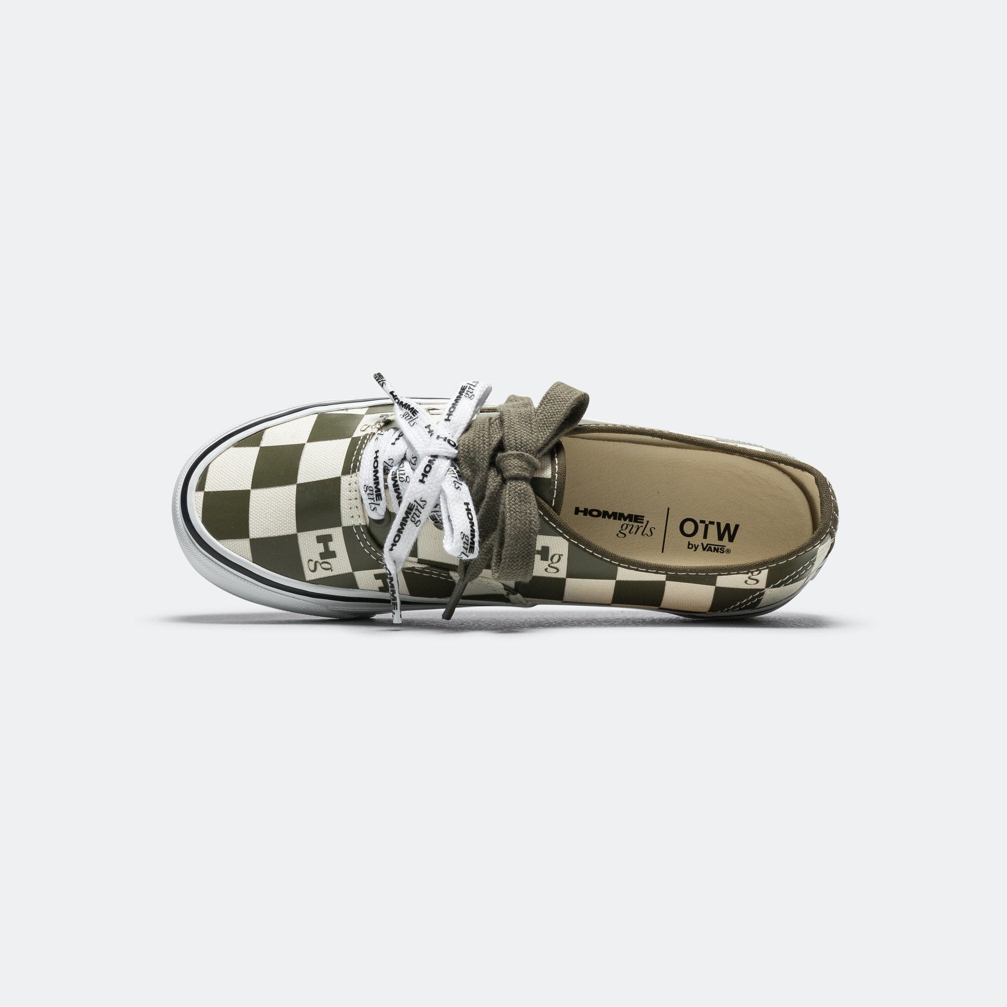 Vans Authentic 44 x Homme Girls - Dark Olive