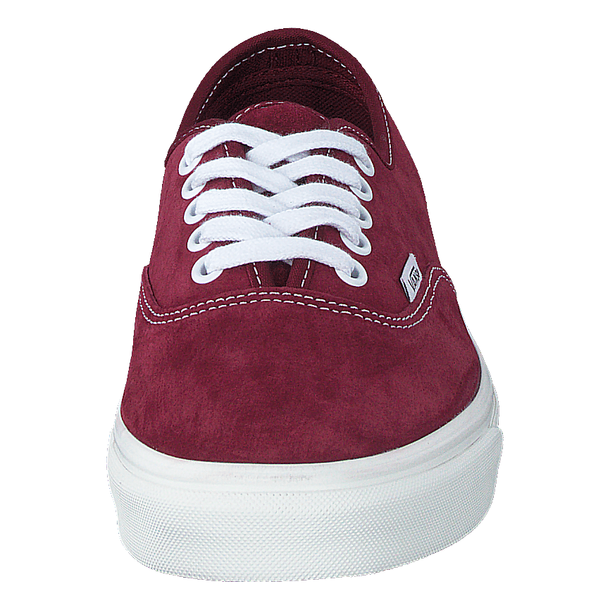 Vans Ua Authentic (pig Suede)pomegrntsnwwht