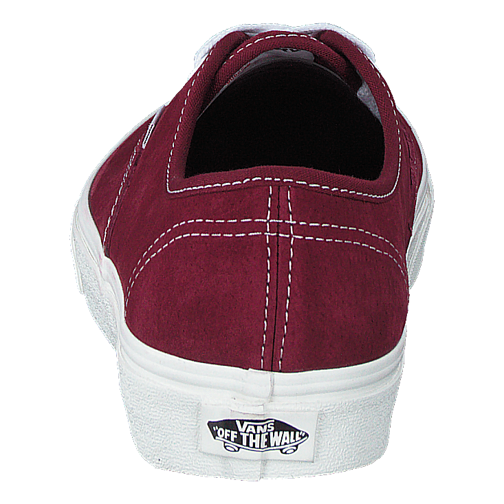 Vans Ua Authentic (pig Suede)pomegrntsnwwht