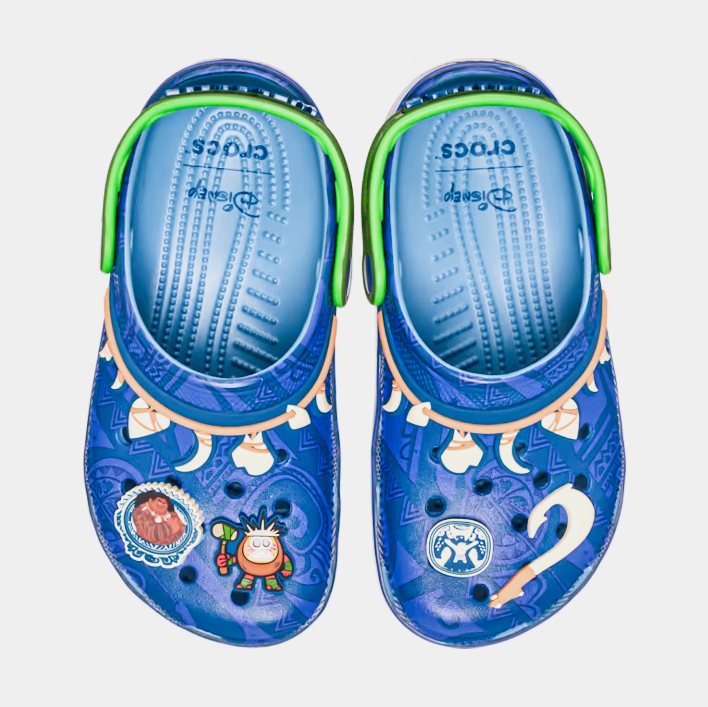 CROCS Disney Maui Classic Clog Preschool/Grade School Sandals (Blue/Green)