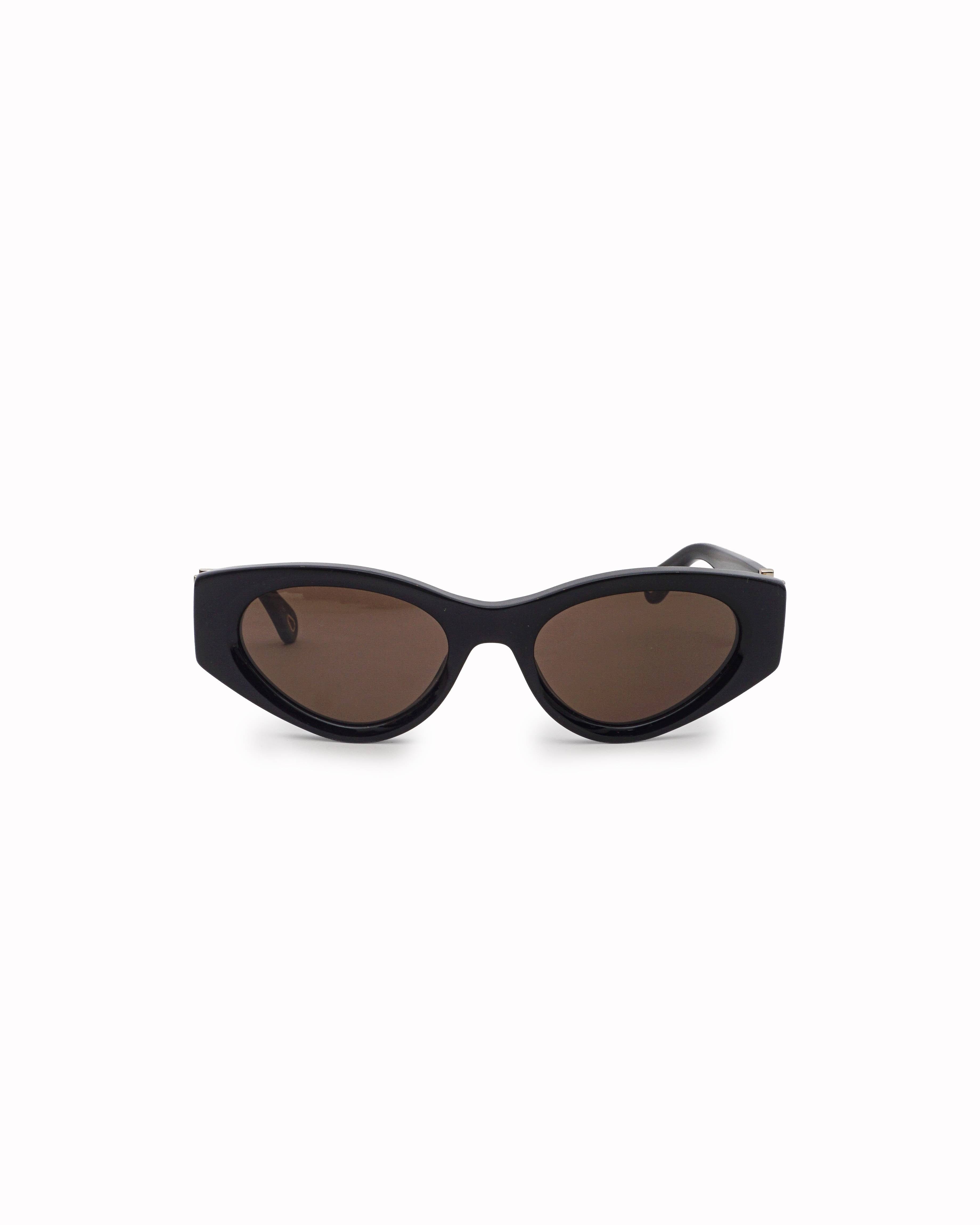 Chloé Marcie Black Acetate Cat - Eye Sunglasses