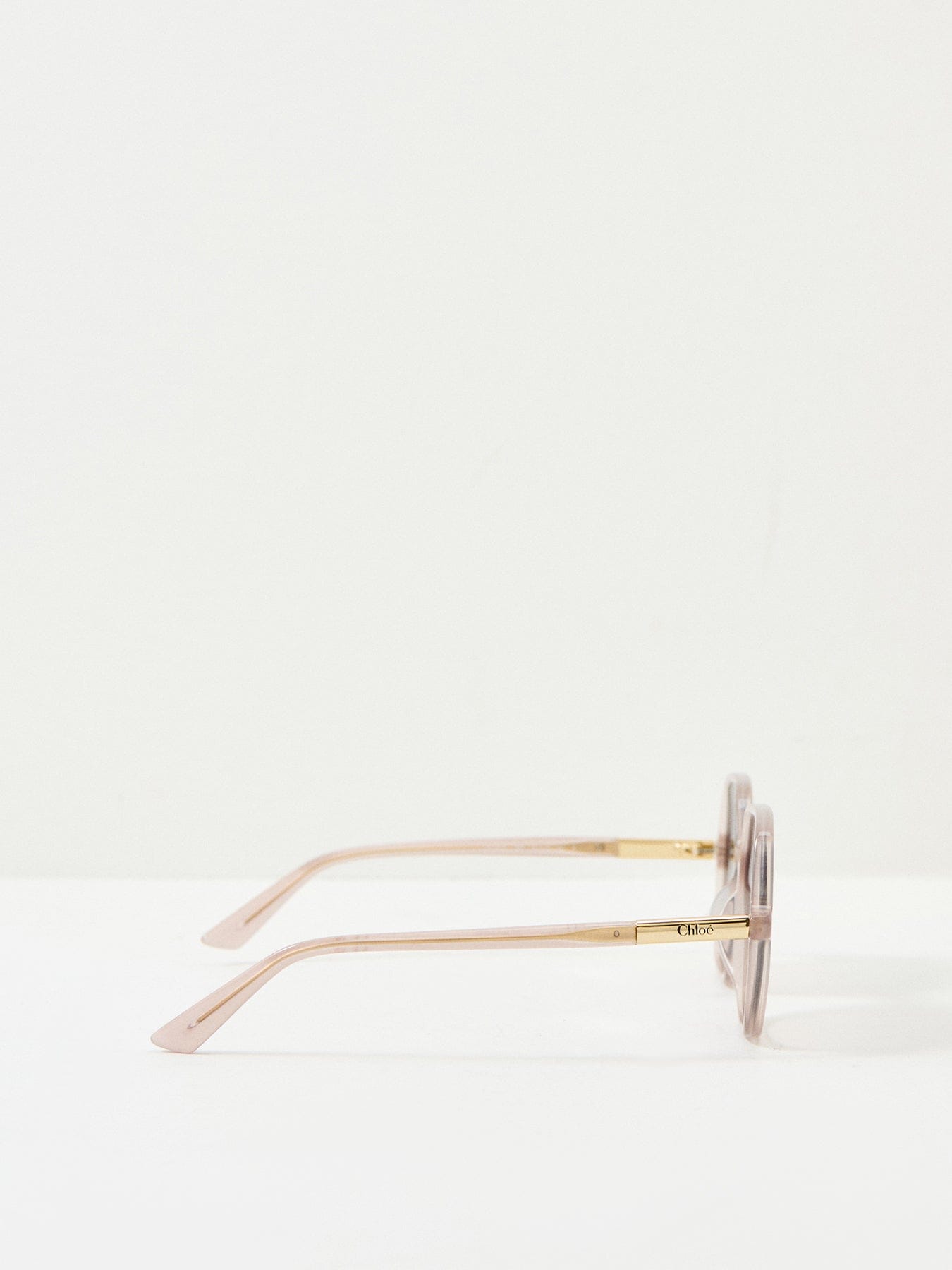 Chloé CH0362S Rectangle Sunglasses Beige