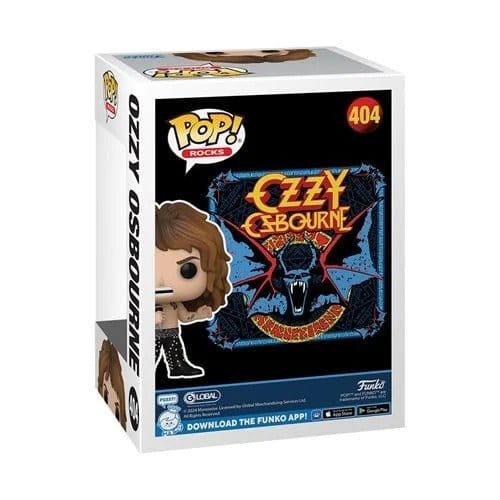 Funko Pop! 404 Rocks - Ozzy Osbourne (1989) Vinyl Figure