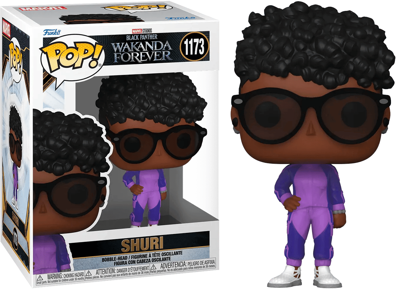 Funko Black Panther 2: Wakanda Forever - Shuri with Sunglasses Pop! Vinyl