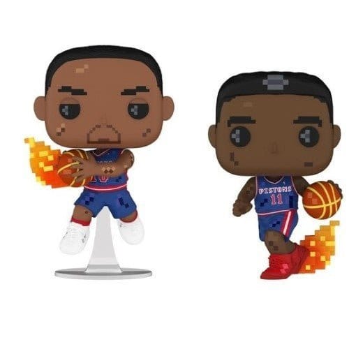 Funko Pop! Basketball NBA JAM Dennis Rodman & Isiah Thomas 2 - Pack Vinyl Figure