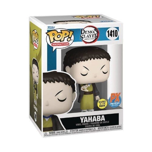 Funko Pop! 1410 Animation - Demon Slayer - Yahaba Glow - In - The - Dark Vinyl Figure - PX