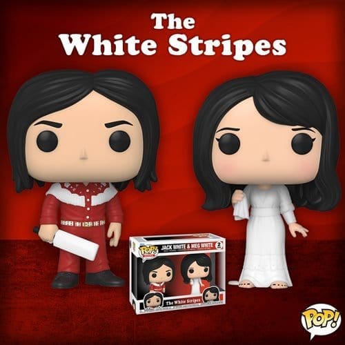 Funko Pop! Rocks 2 - Pack - The White Stripes Jack White & Meg White Vinyl Figures