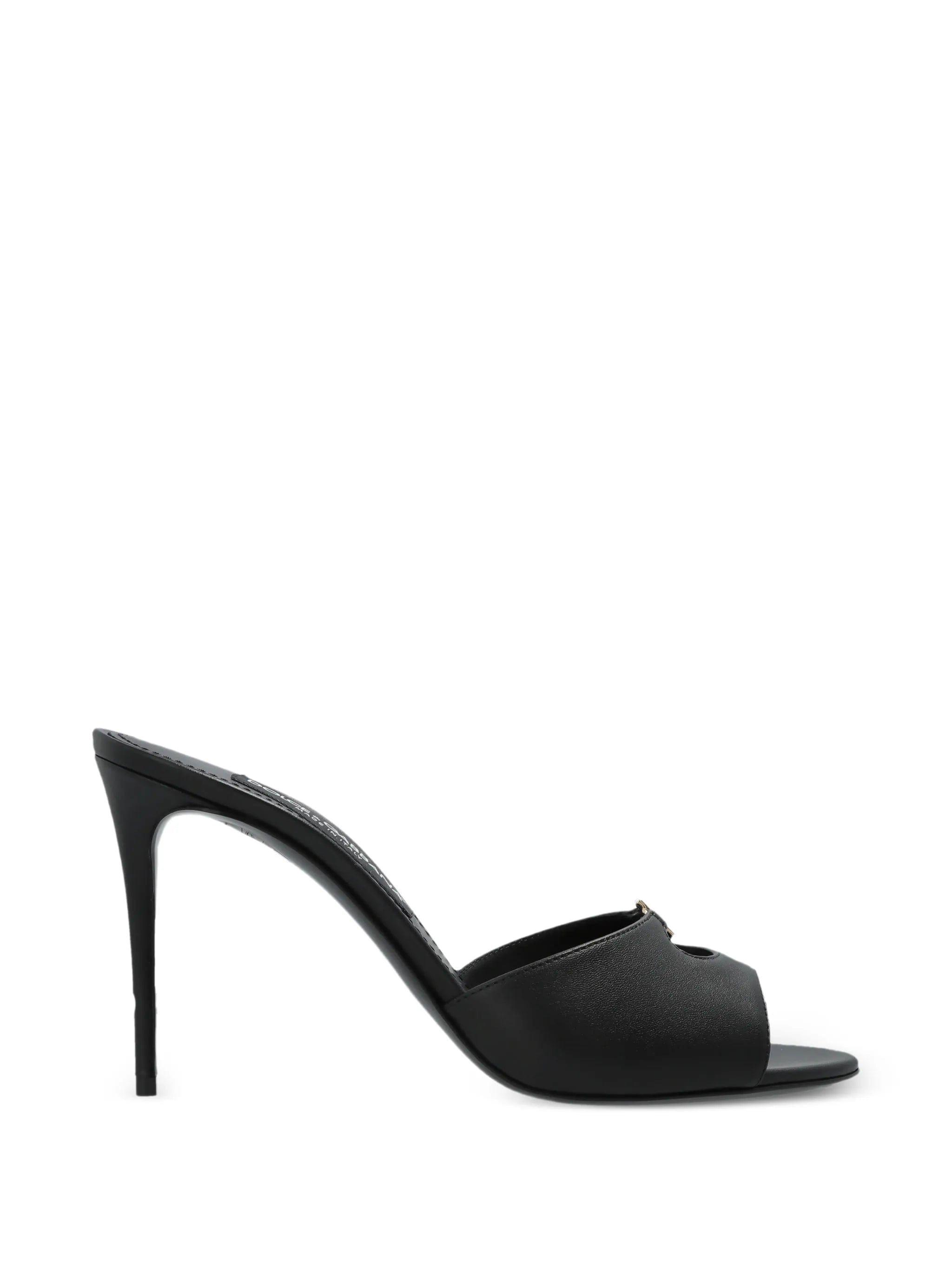 Dolce & Gabbana cutout logo mules