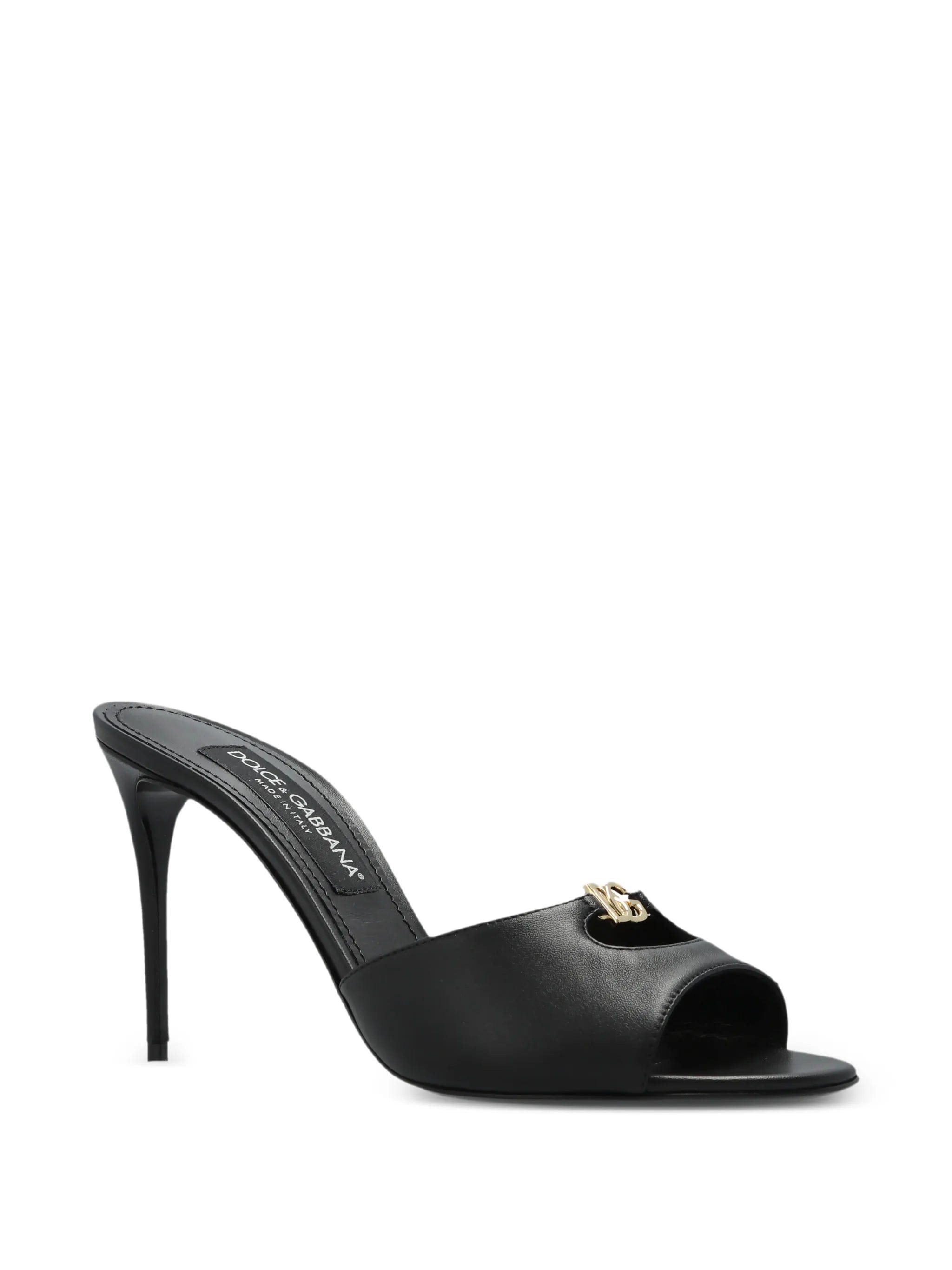 Dolce & Gabbana cutout logo mules