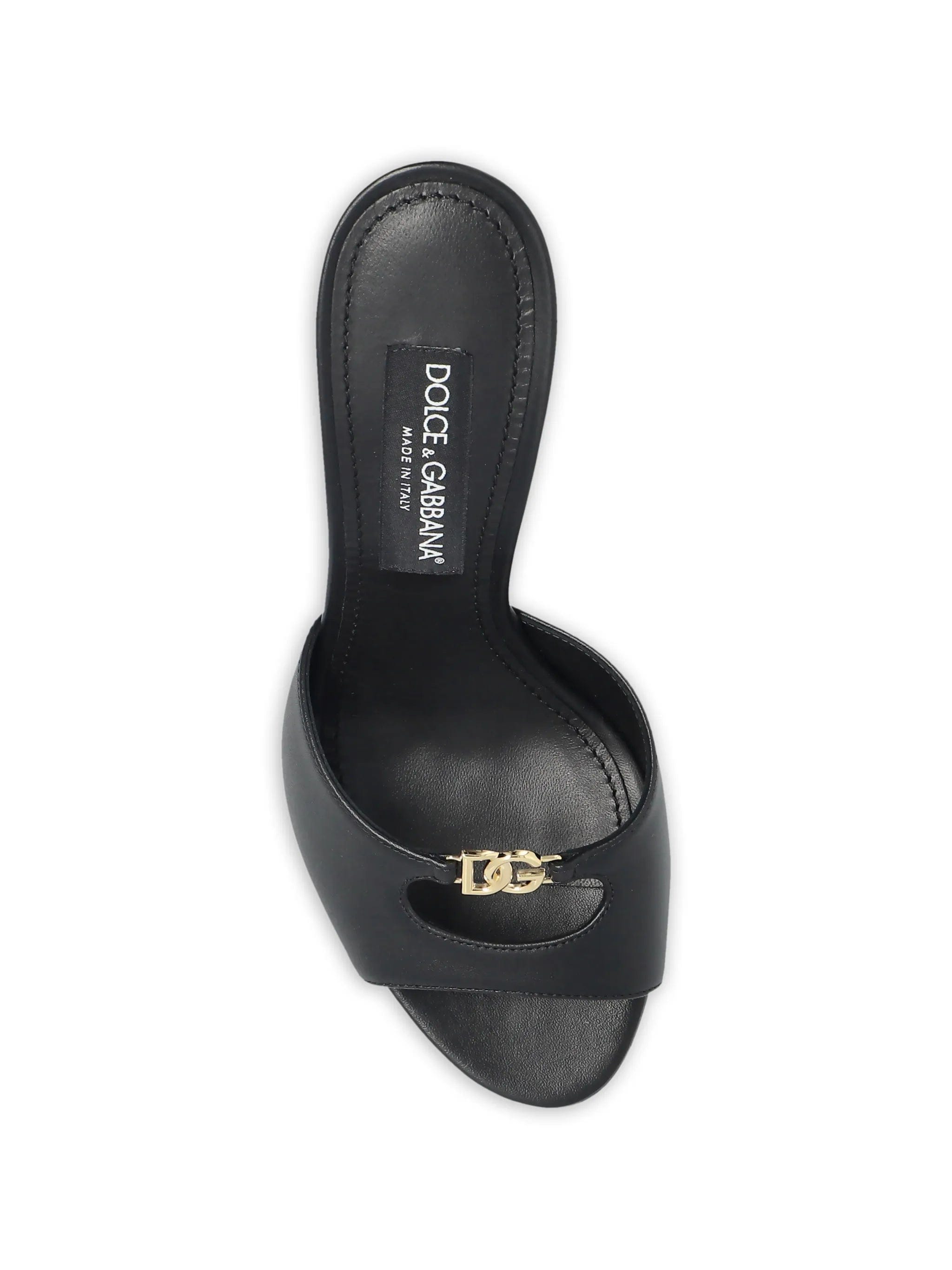 Dolce & Gabbana cutout logo mules