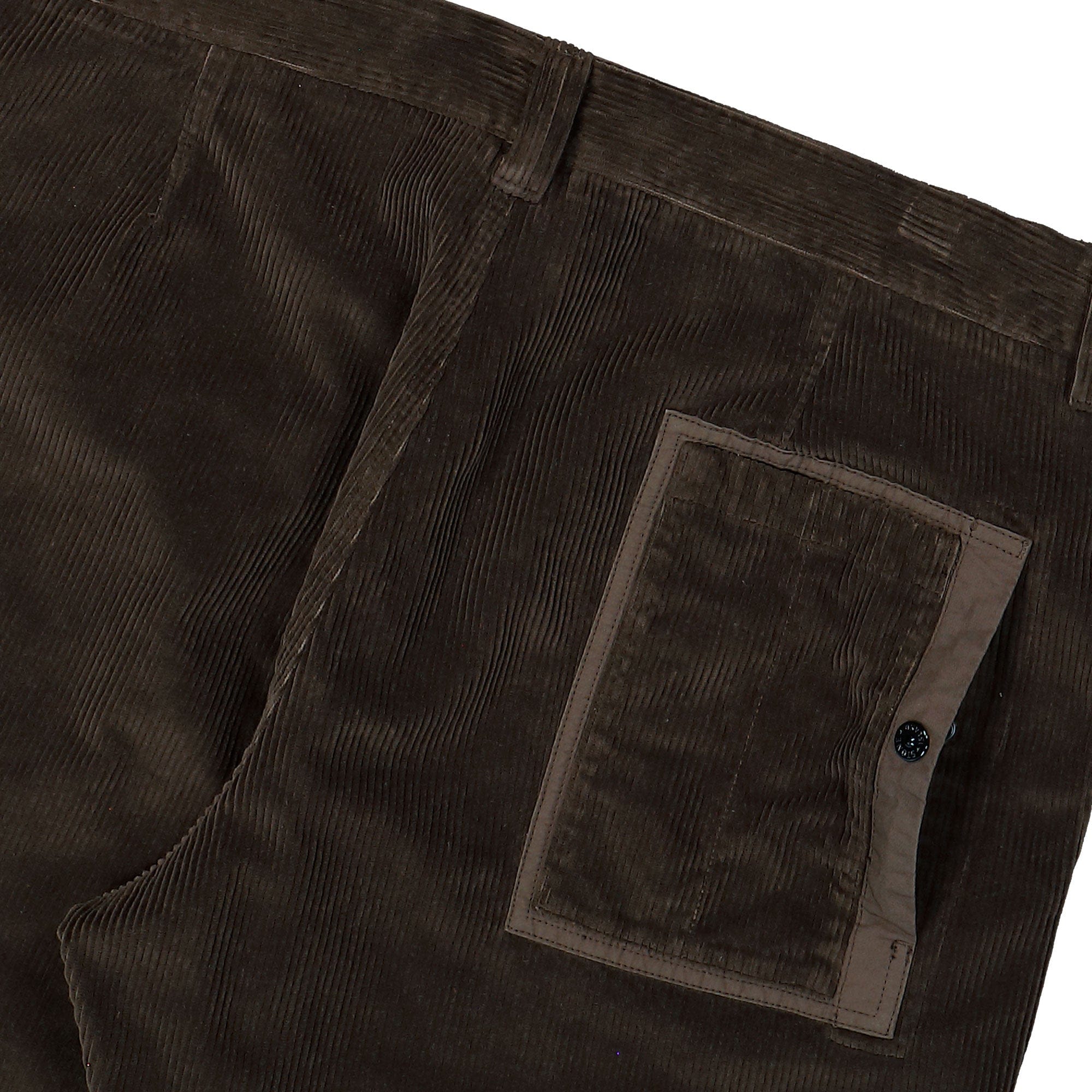 Stone Island Regular - Fit Chino Trousers With Contrast Pocket